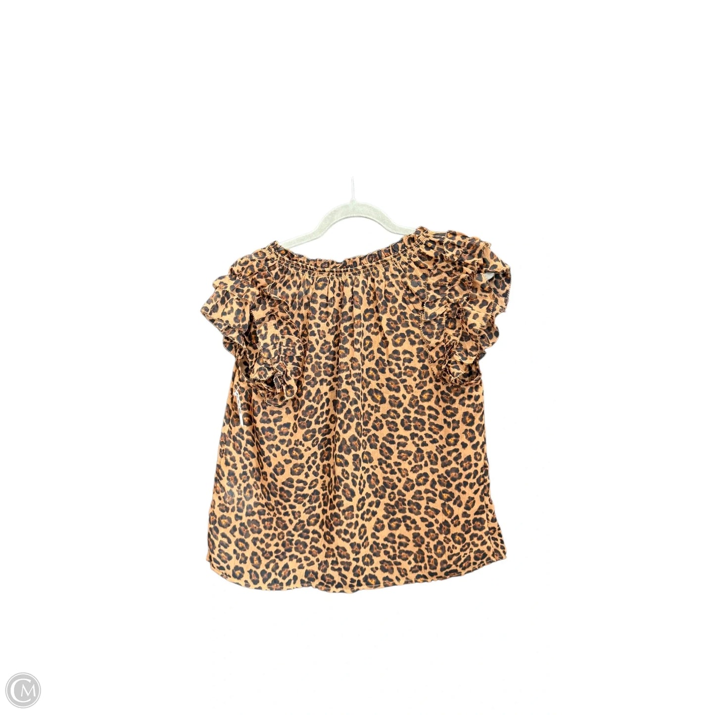 Top Sleeveless By Old Navy In Animal Print, Size: M