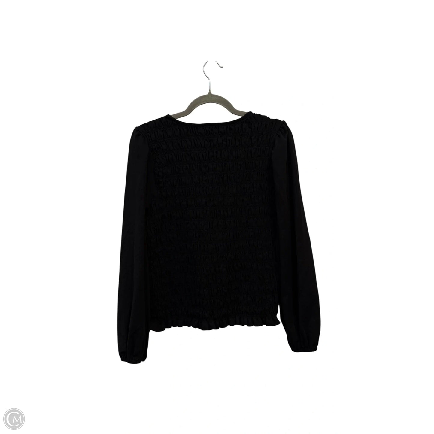 Top Long Sleeve By Loft In Black, Size: Xl
