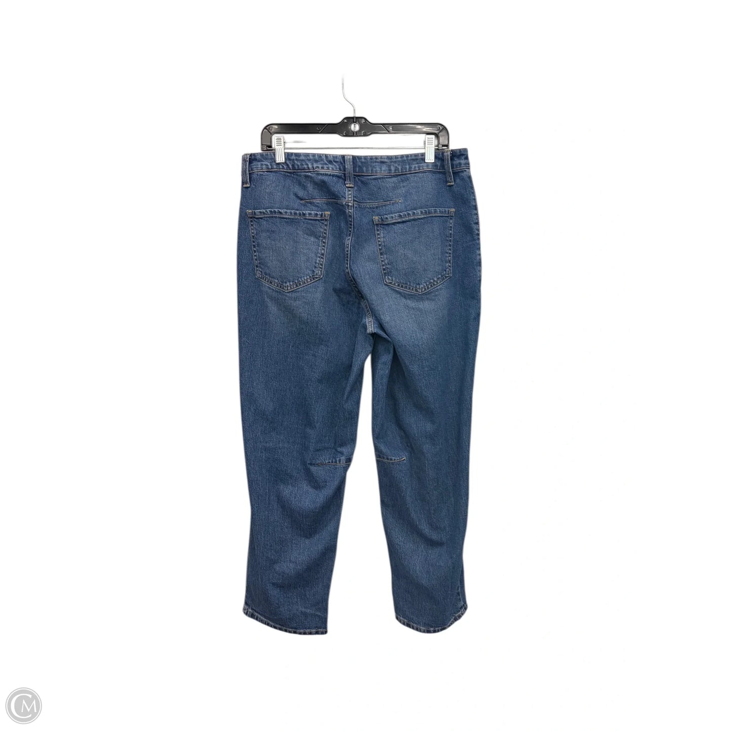 Jeans Wide Leg By Banana Republic In Blue Denim, Size: 12