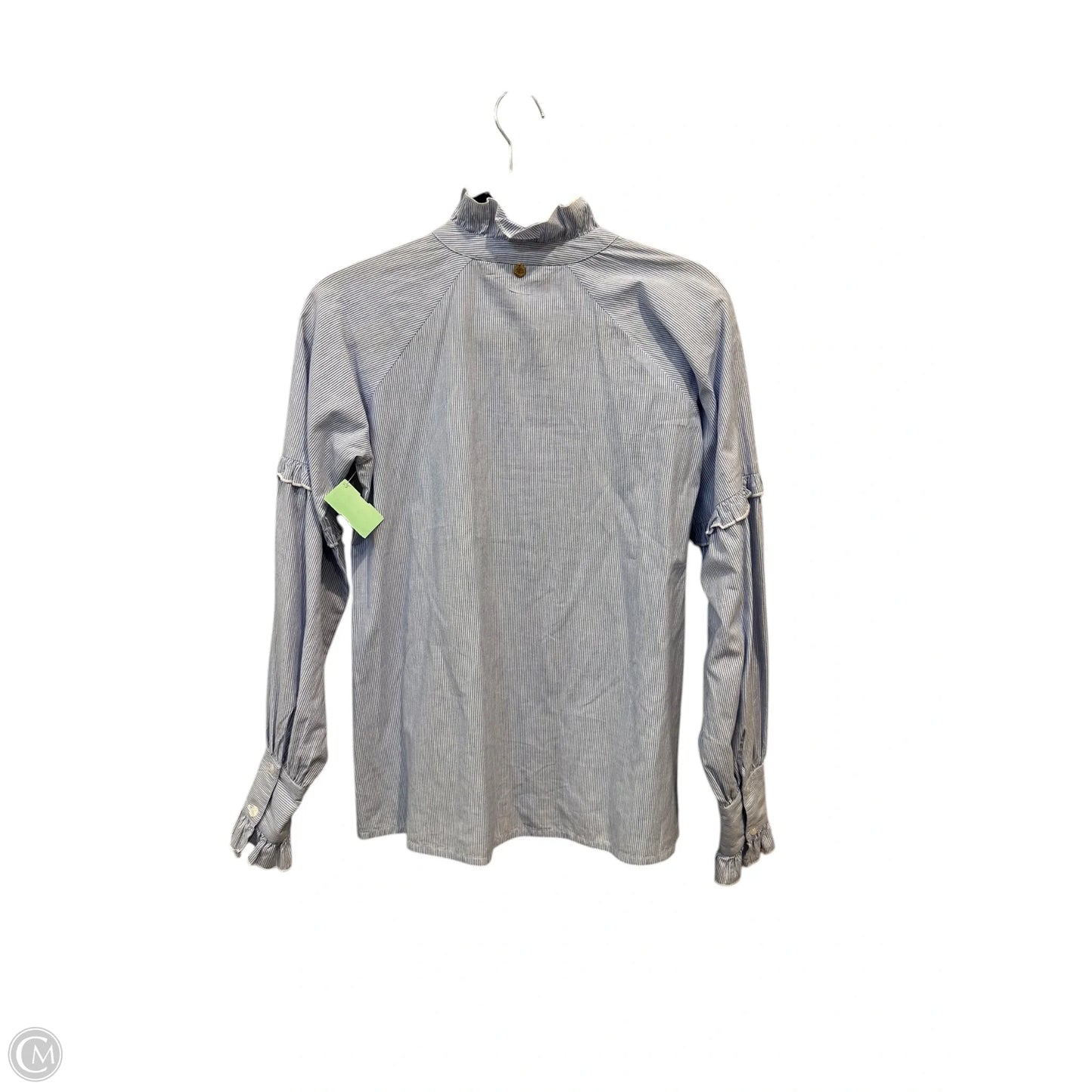 Top Long Sleeve By Antik Batik In Striped Pattern, Size: Xs