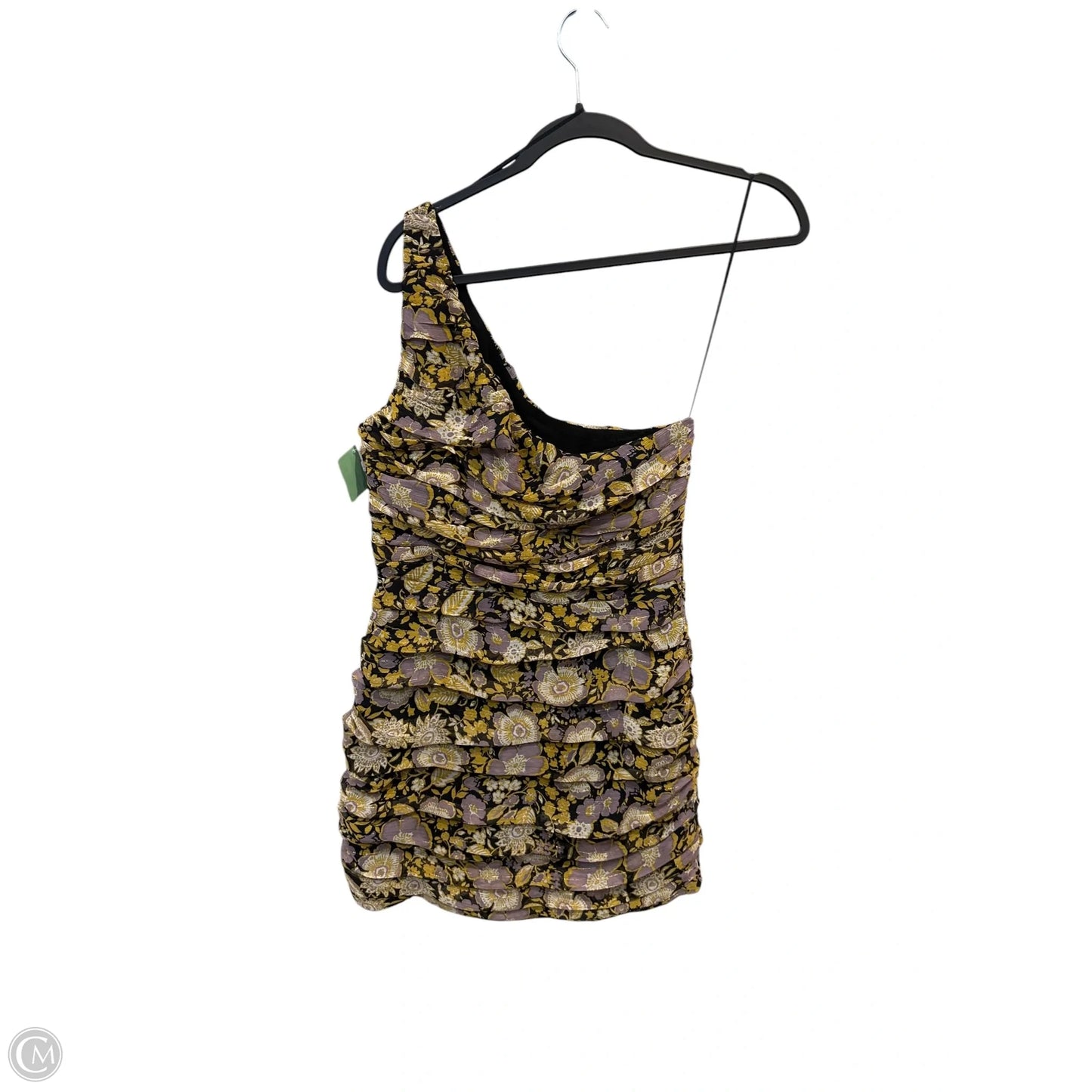 Dress Casual Short By Zara In Yellow, Size: M