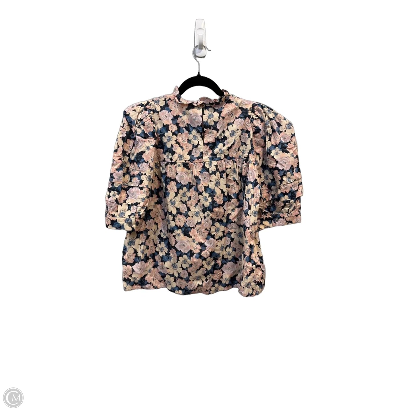 Top Short Sleeve By Entro In Floral Print, Size: S