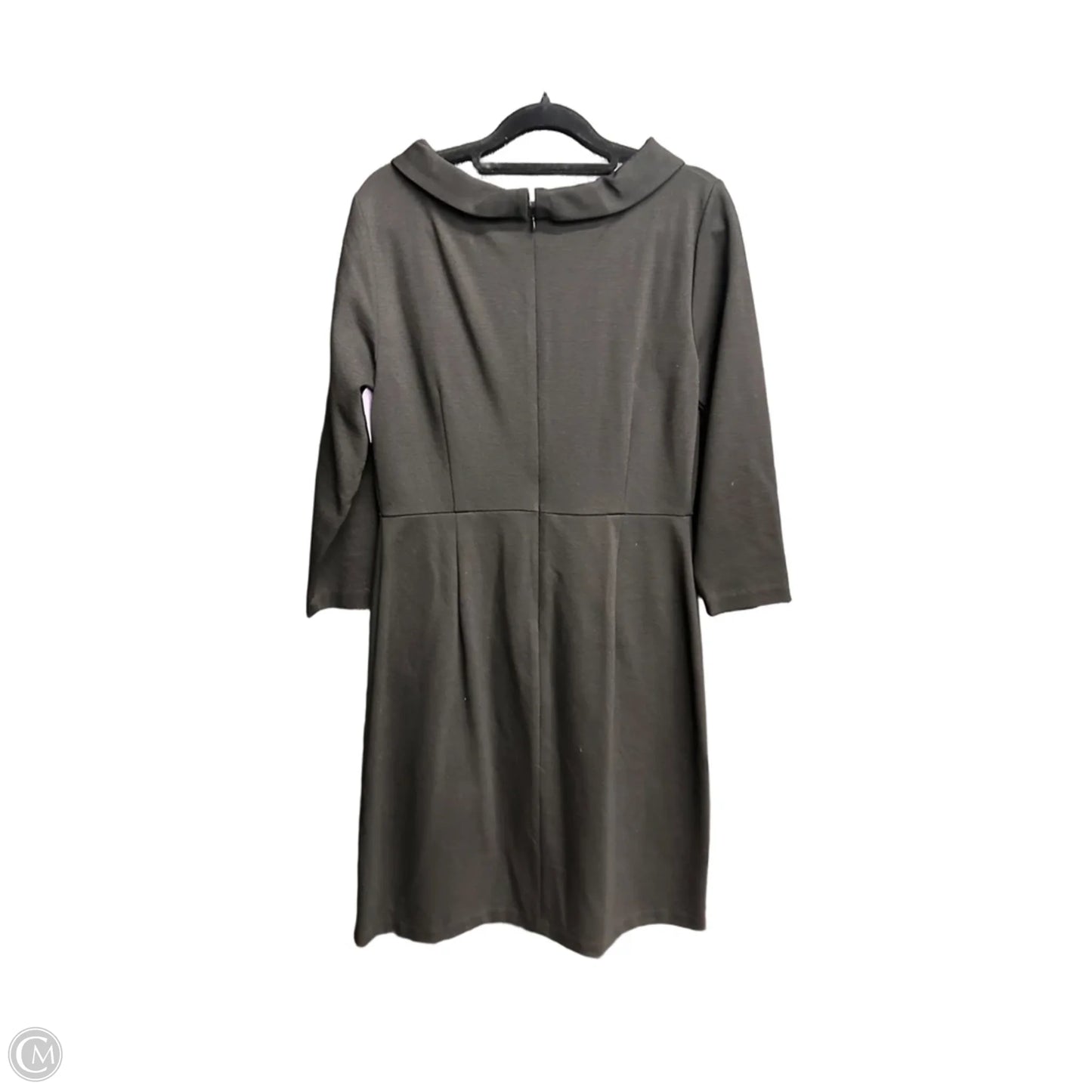 Dress Casual Midi By Talbots In Black, Size: 4