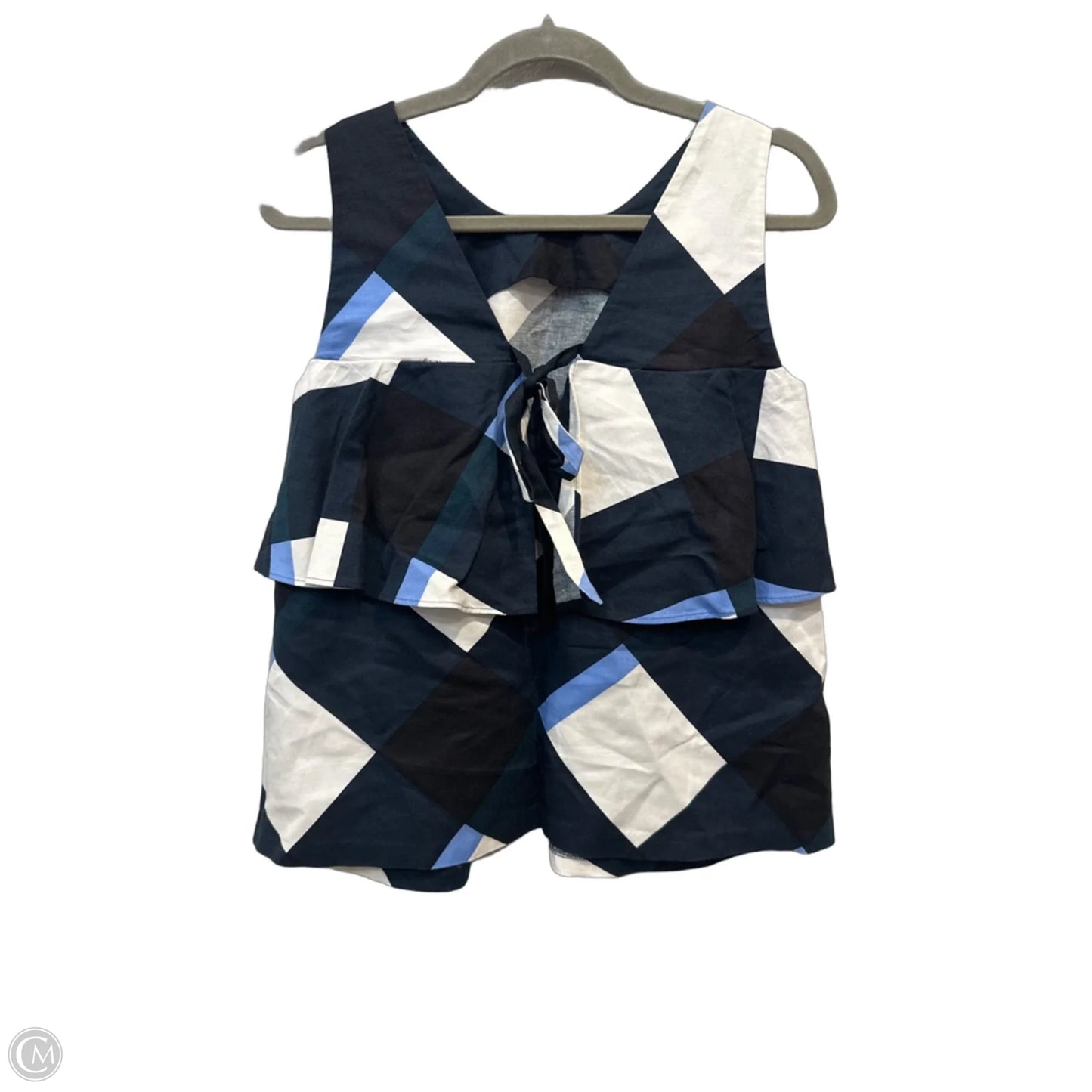 Top Sleeveless By Ann Taylor In Blue, Size: Xs