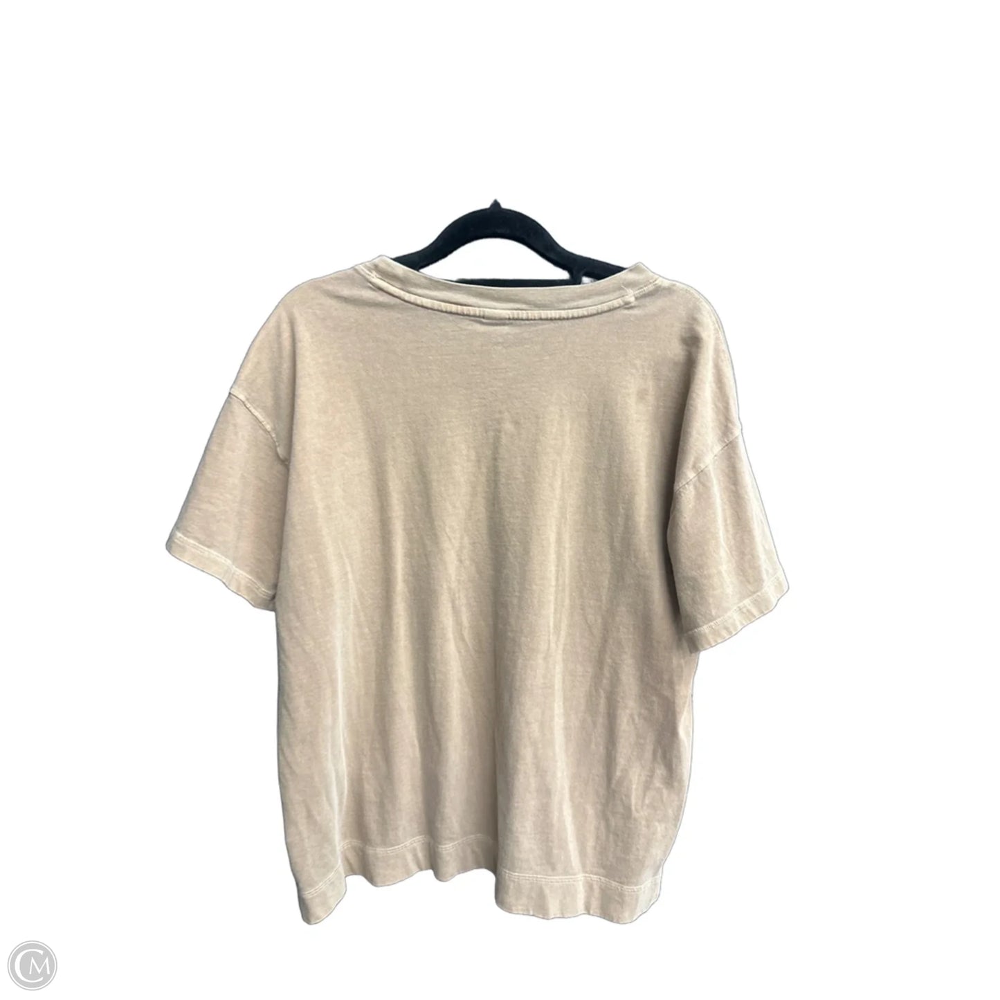 Top Short Sleeve Basic By Old Navy In Brown, Size: S