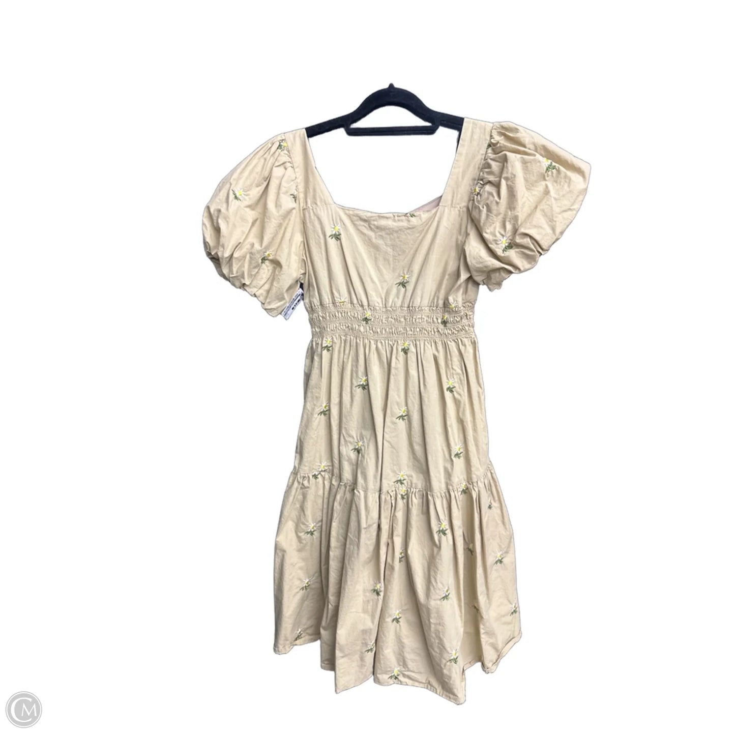 Dress Casual Midi By Clothes Mentor In Brown, Size: S