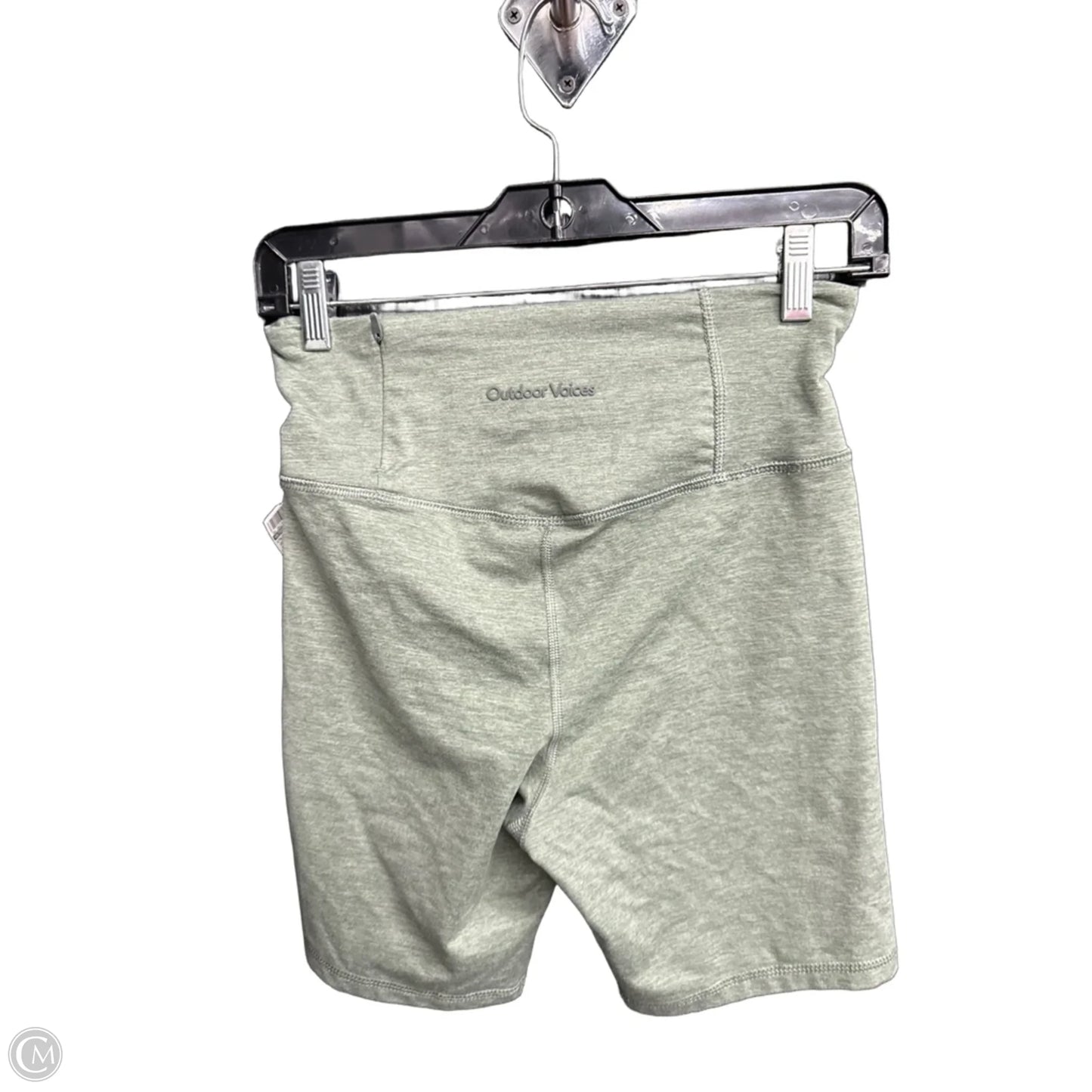 Athletic Shorts By Outdoor Voices In Green, Size: S
