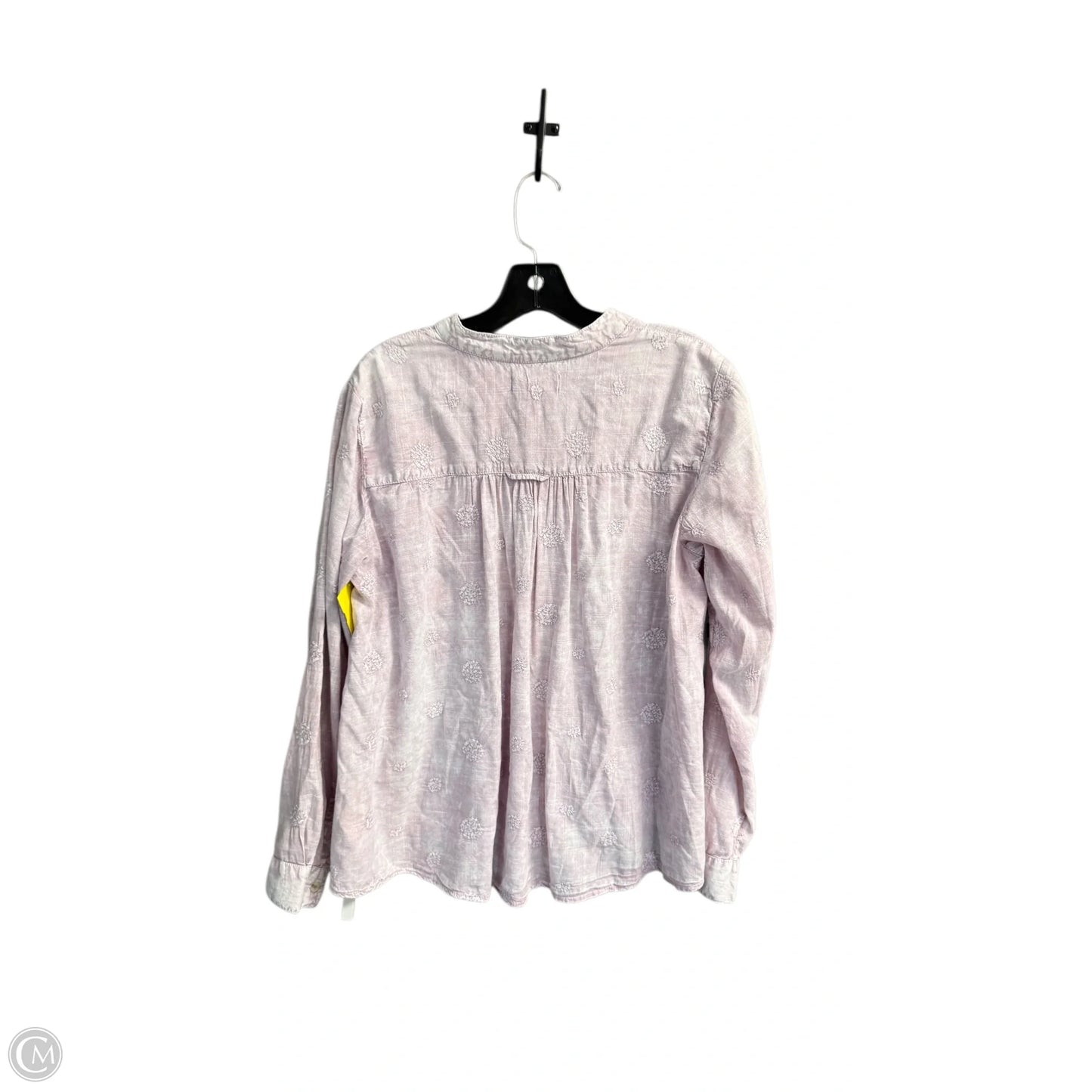 Top Long Sleeve By Anthropologie In Purple, Size: S