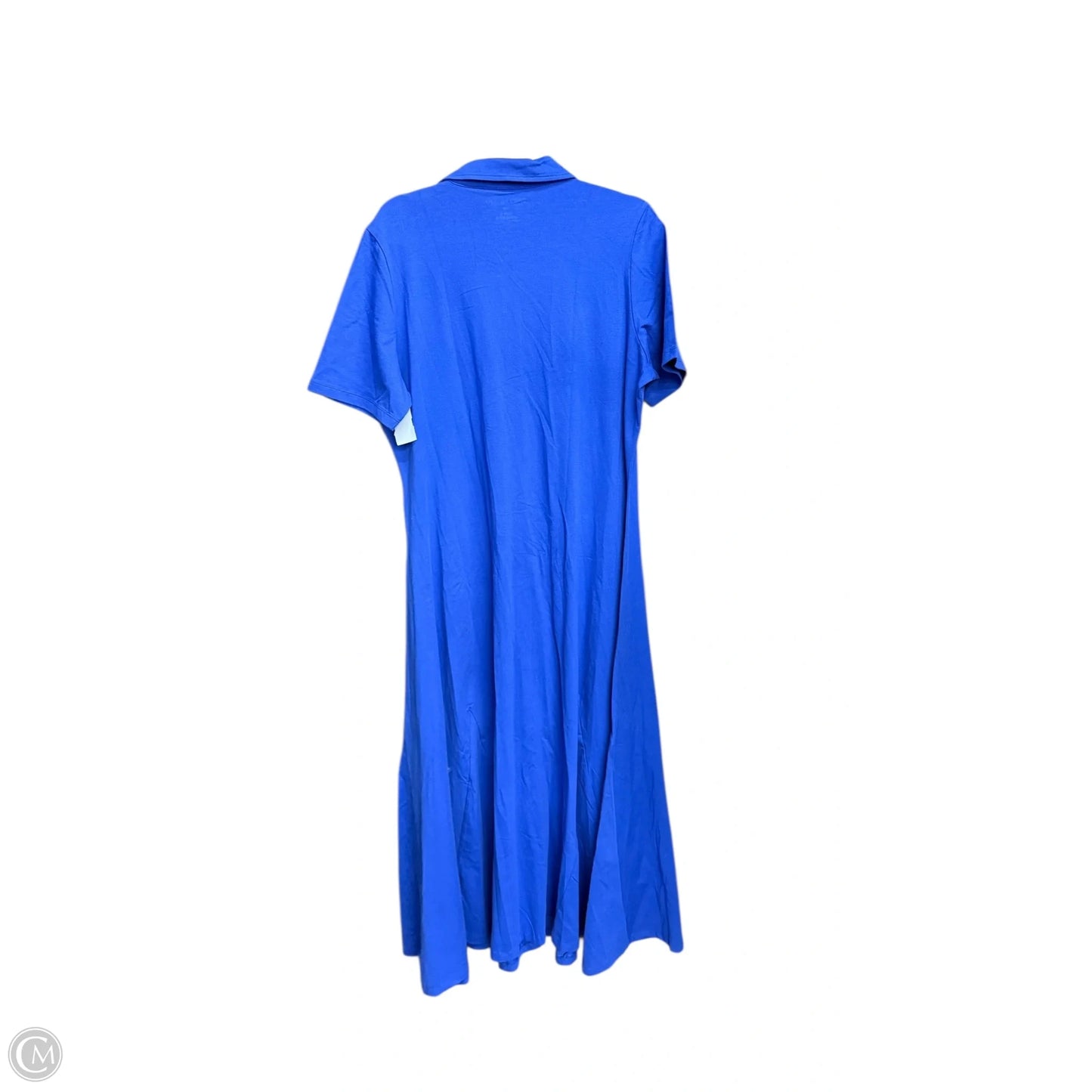 Dress Casual Maxi By Jessica London In Blue, Size: Xl