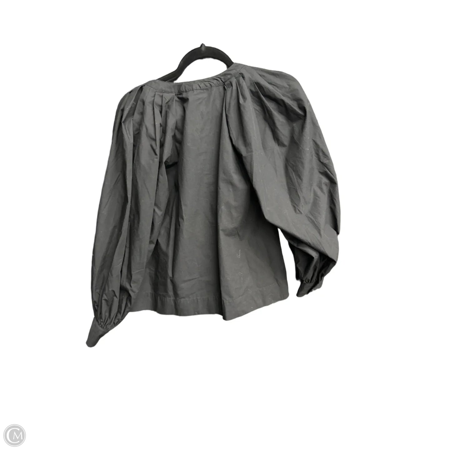 Blouse Long Sleeve By Free Assembly In Black, Size: Xs