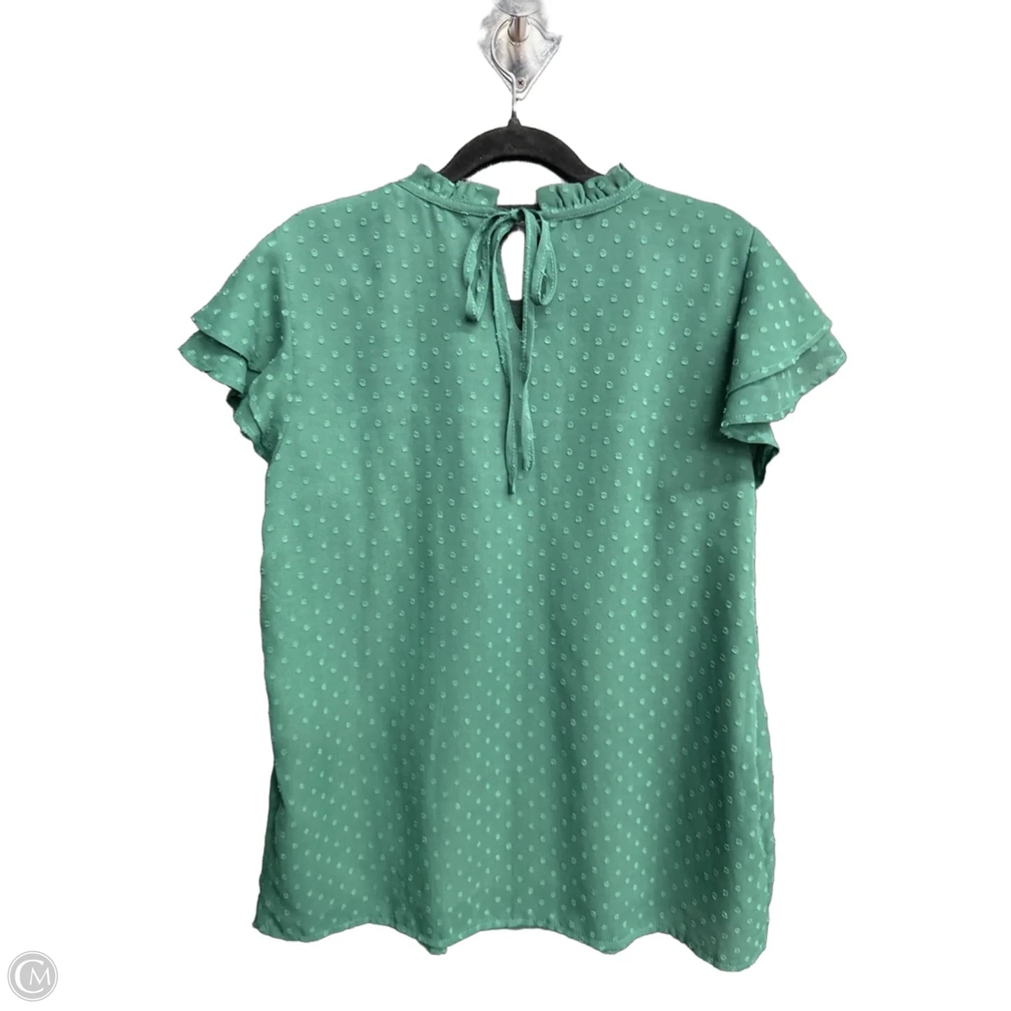 Top Sleeveless By Clothes Mentor In Green, Size: S