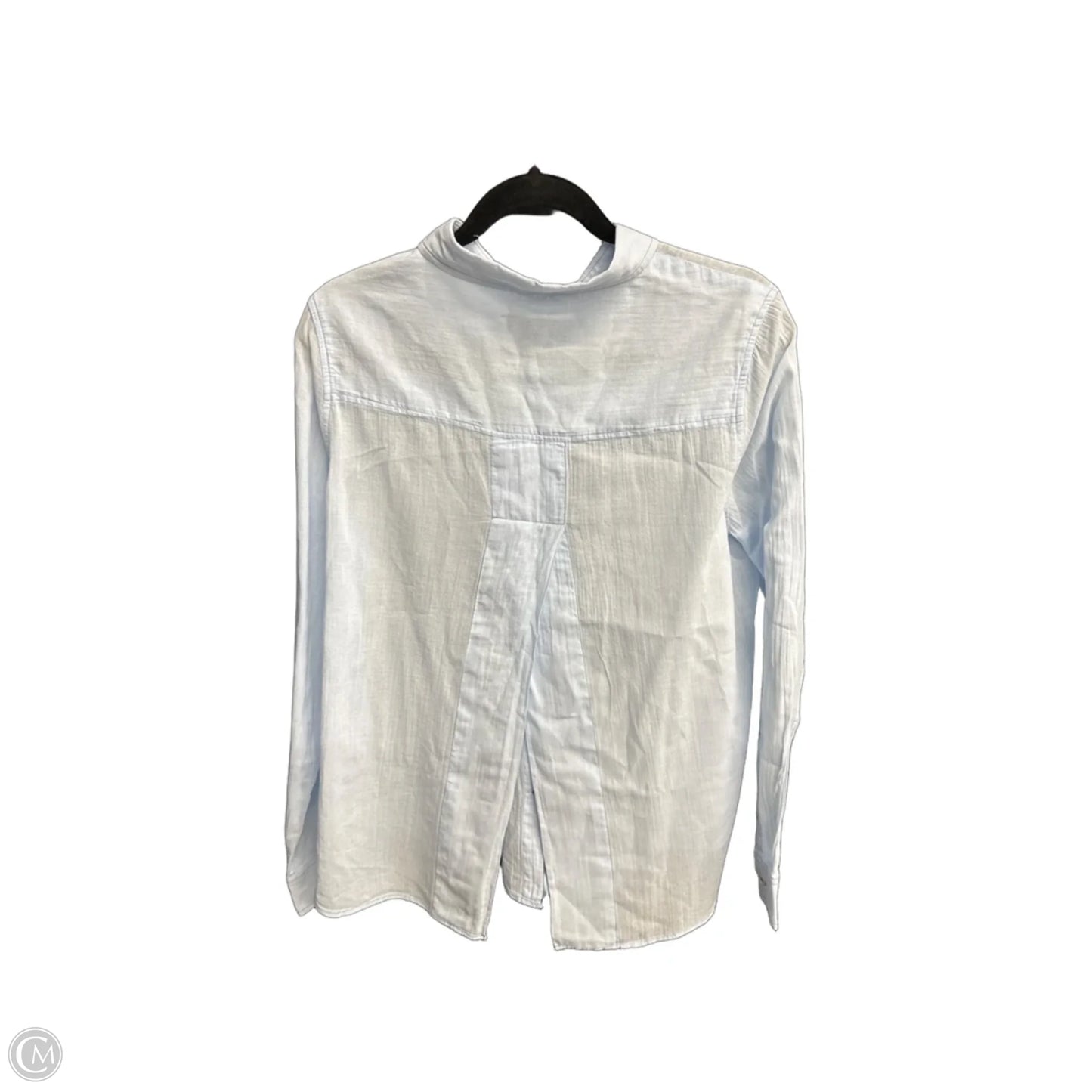 Top Long Sleeve By Clothes Mentor In Blue, Size: L