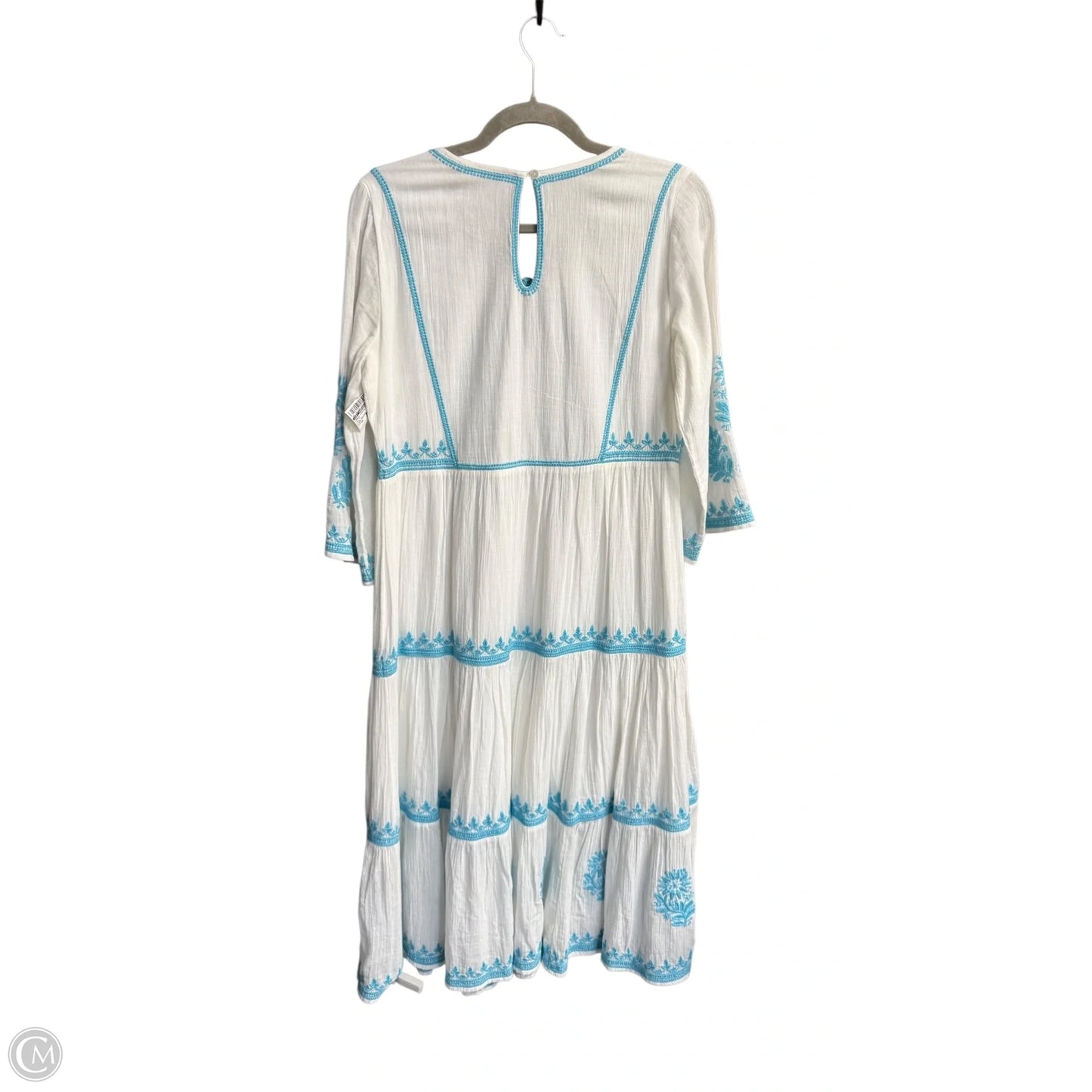 Dress Casual Midi By Soft Surroundings In White, Size: Xs