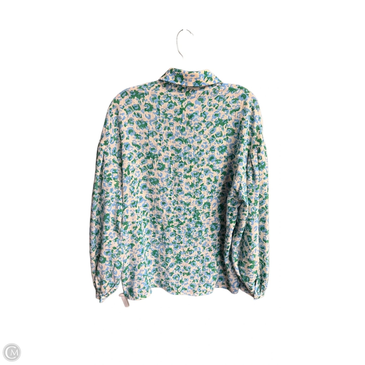 Blouse Long Sleeve By Molly Bracken In Floral Print, Size: Xs