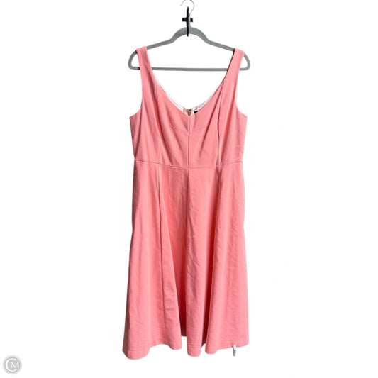 Dress Designer By Kate Spade In Pink, Size: Xl