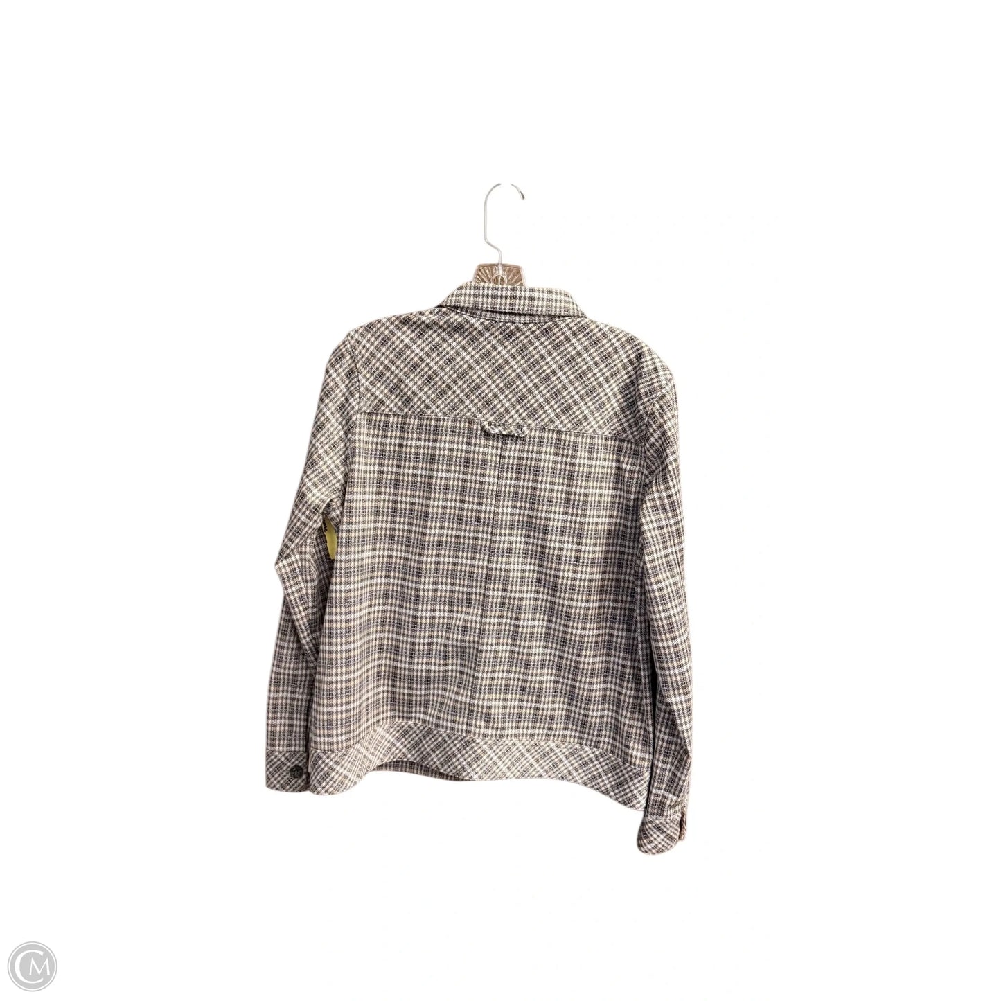 Jacket Other By Liverpool In Plaid Pattern, Size: M