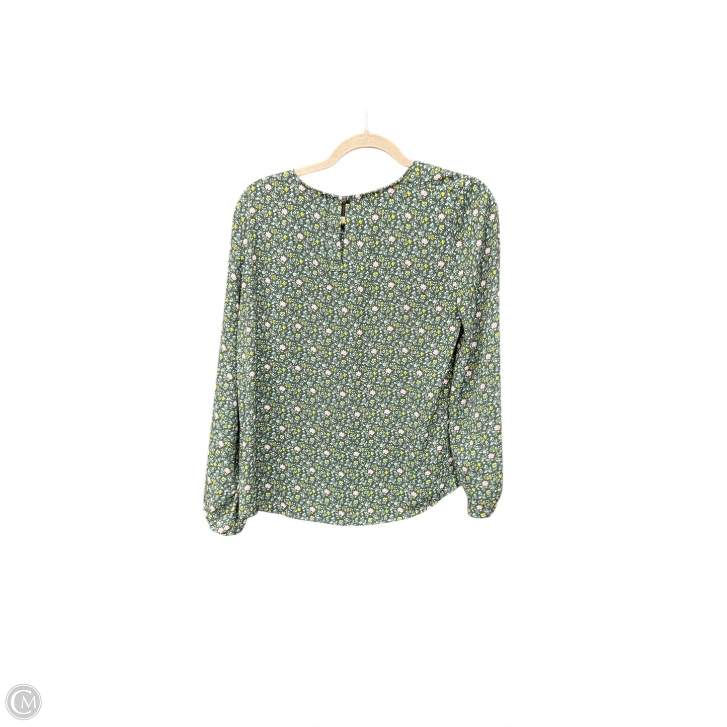 Top Long Sleeve By Loft In Floral Print, Size: Xs