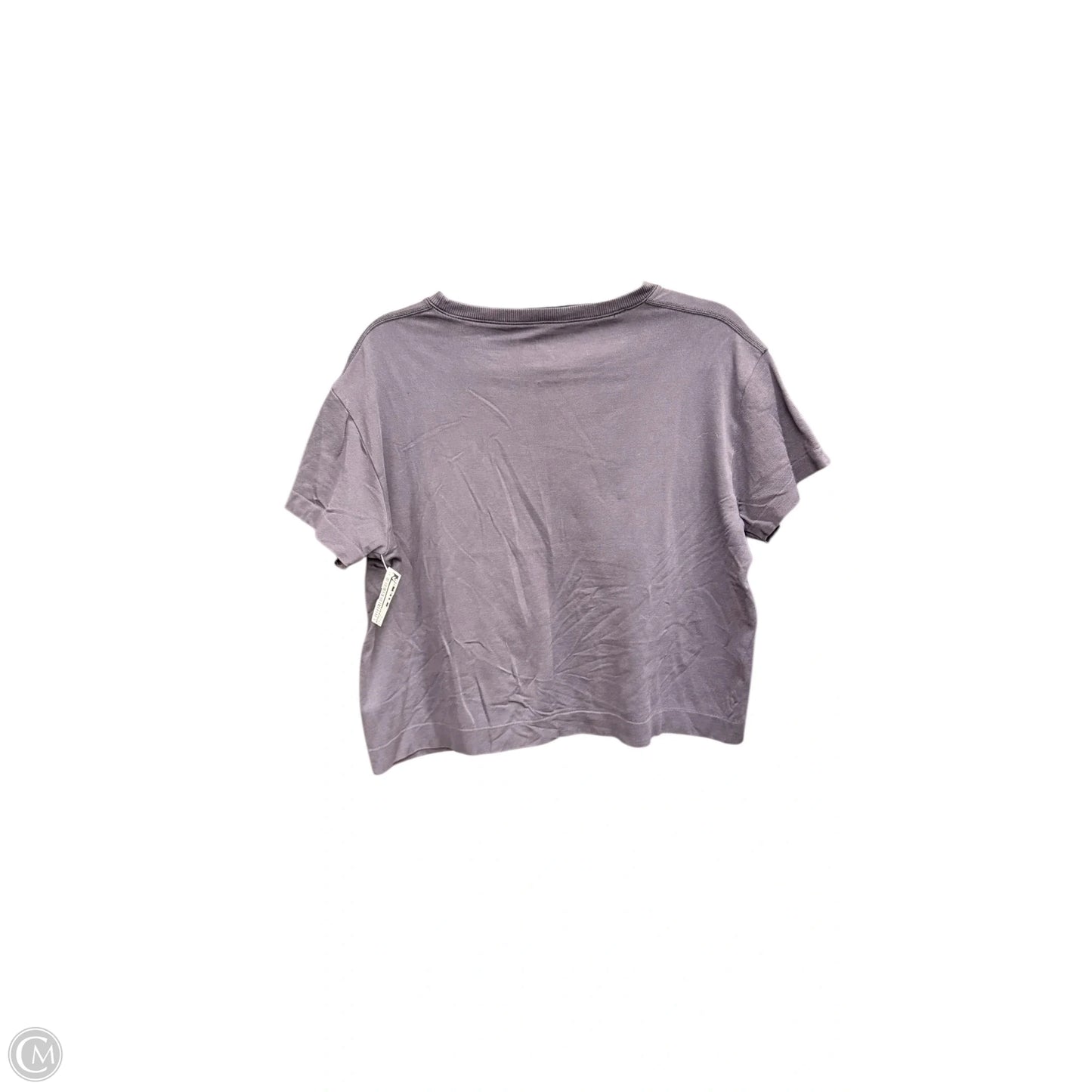 Athletic Top Short Sleeve By Athleta In Black, Size: S