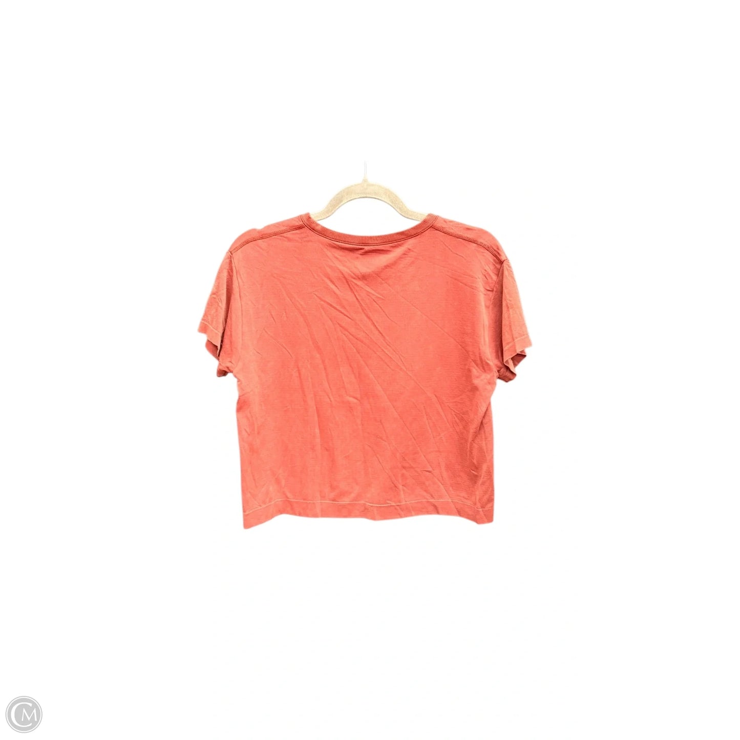Athletic Top Short Sleeve By Athleta In Red, Size: S