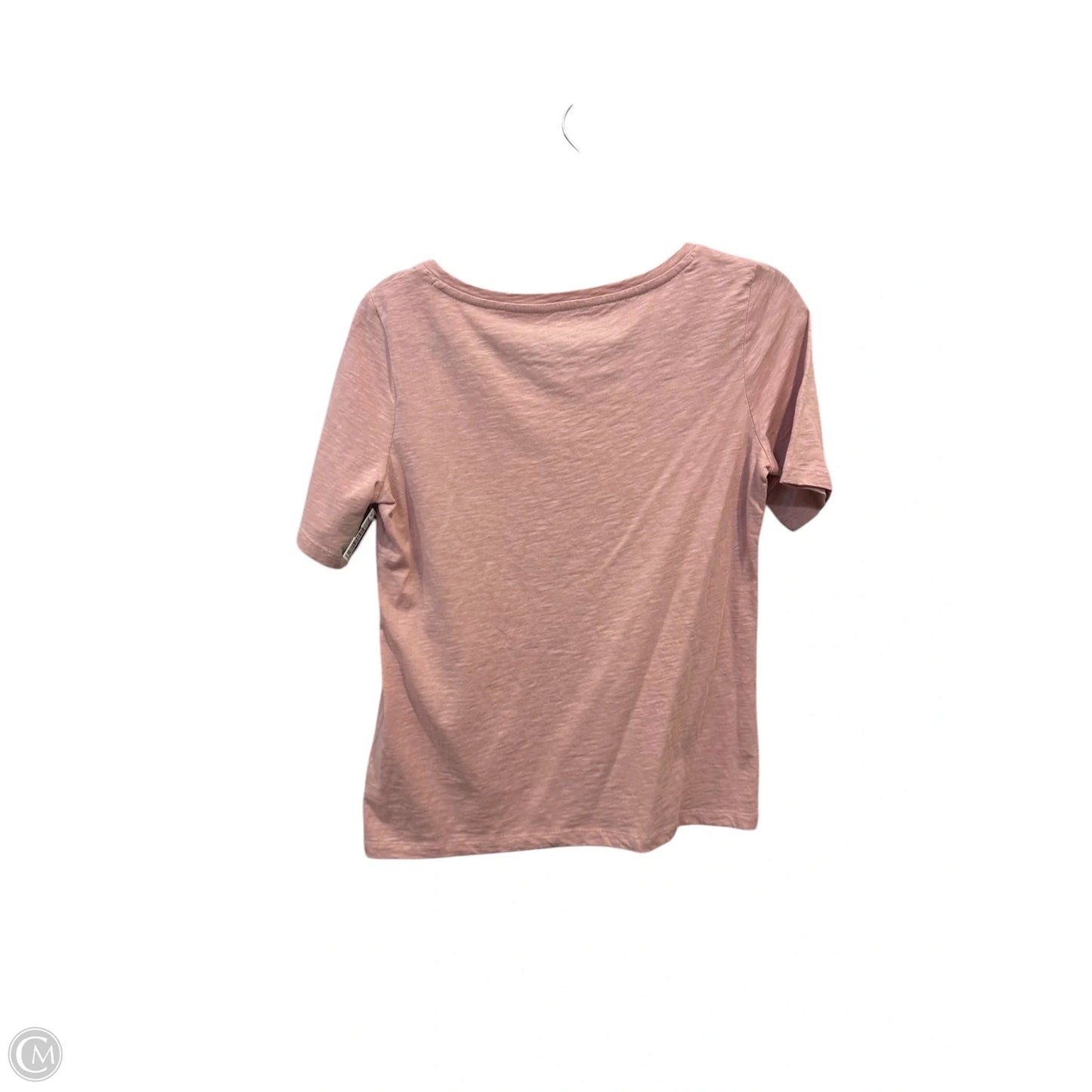 Top Short Sleeve Basic By Talbots In Mauve, Size: Sp