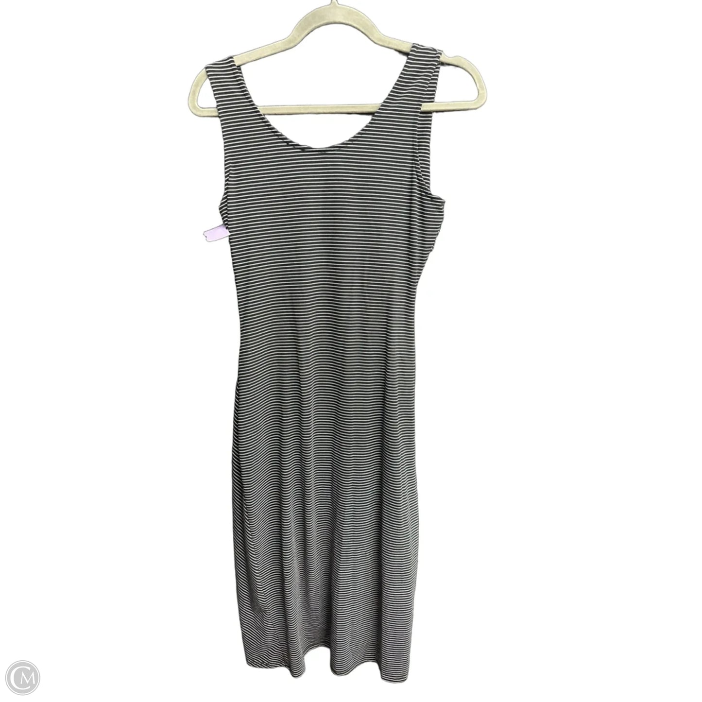 Dress Casual Midi By Gibson And Latimer In Striped Pattern, Size: S