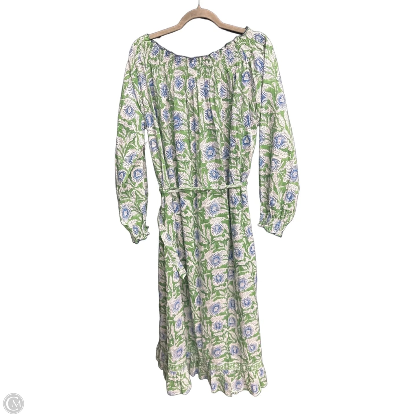 Dress Casual Maxi By Clothes Mentor In Floral Print, Size: L