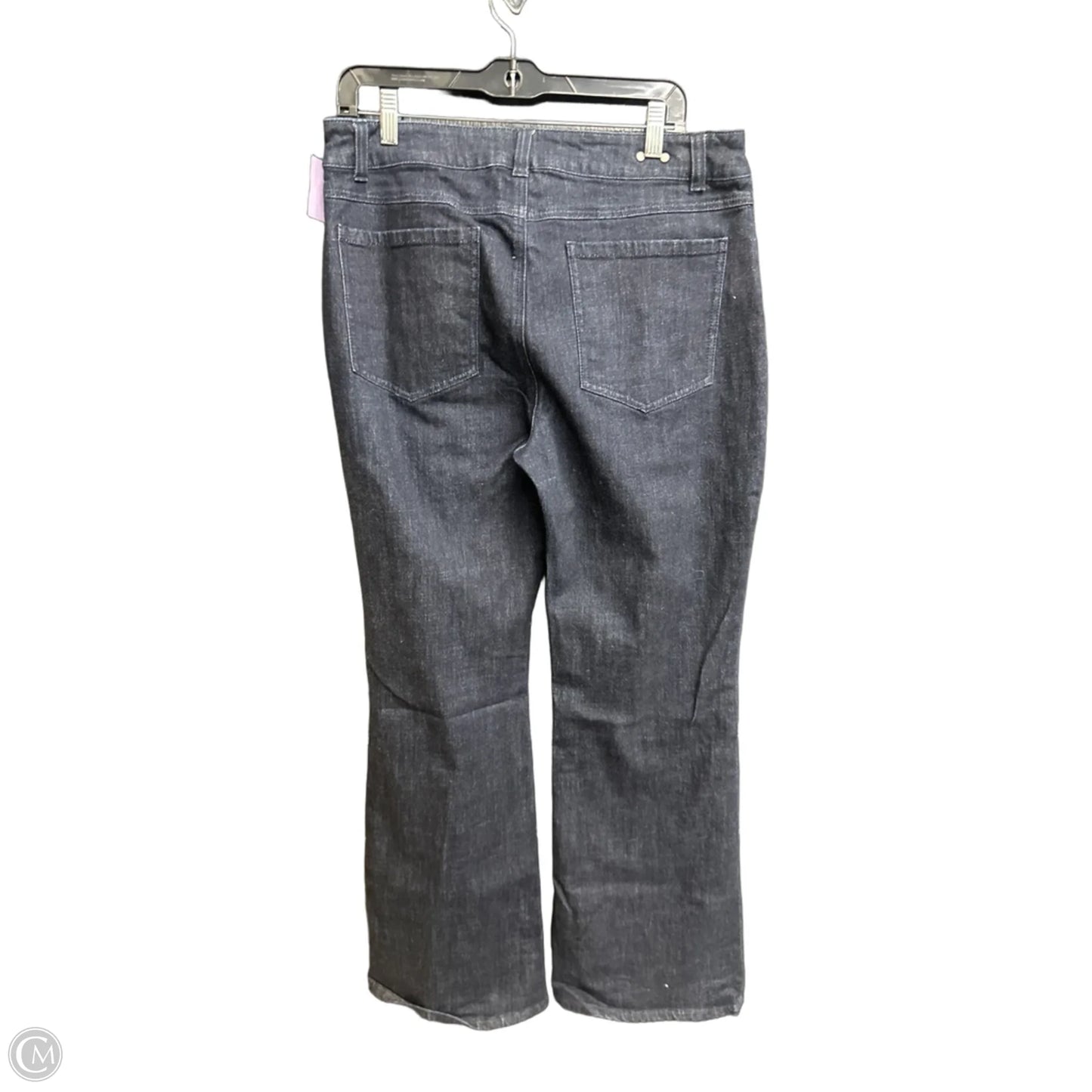Jeans Boot Cut By Cabi In Blue Denim, Size: 12