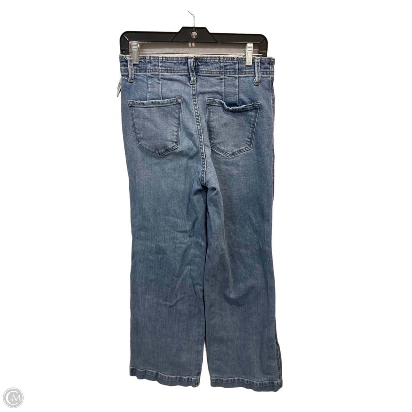 Jeans Wide Leg By Kancan In Blue Denim, Size: 4