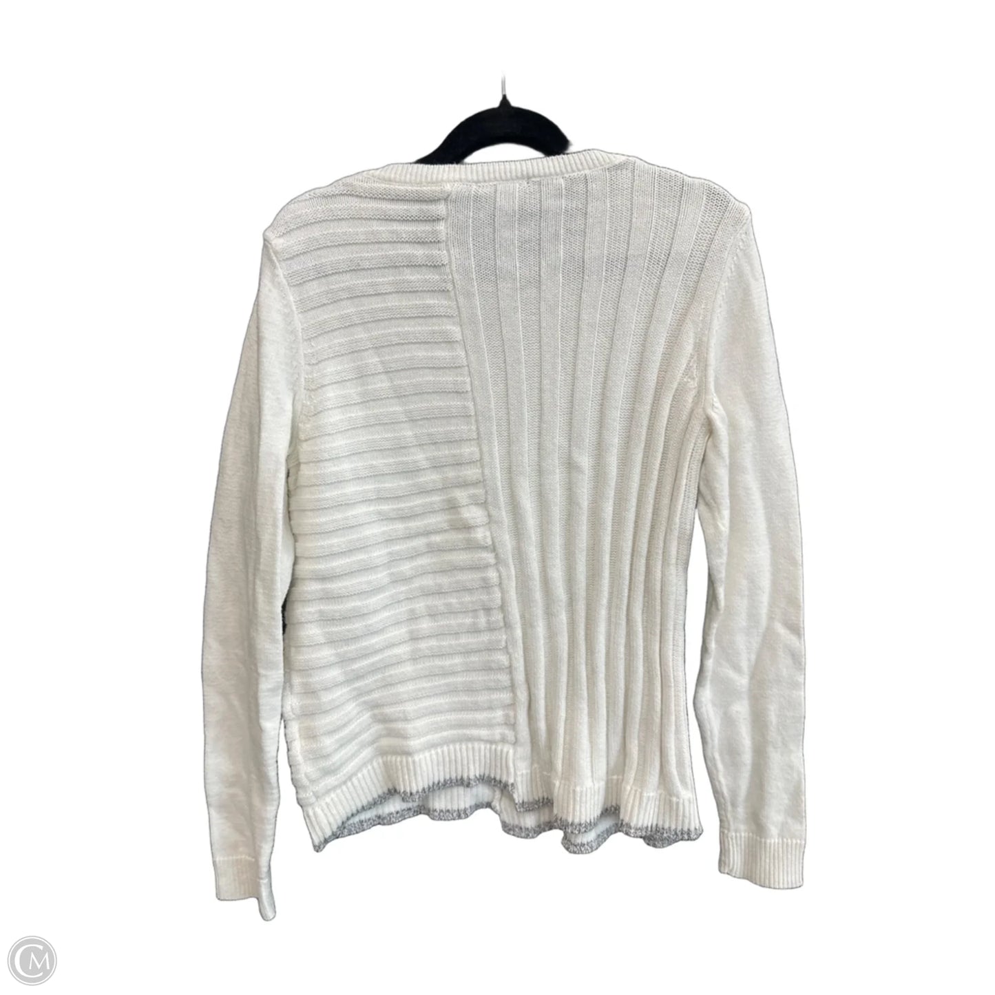 Sweater By Lilla P In White, Size: L
