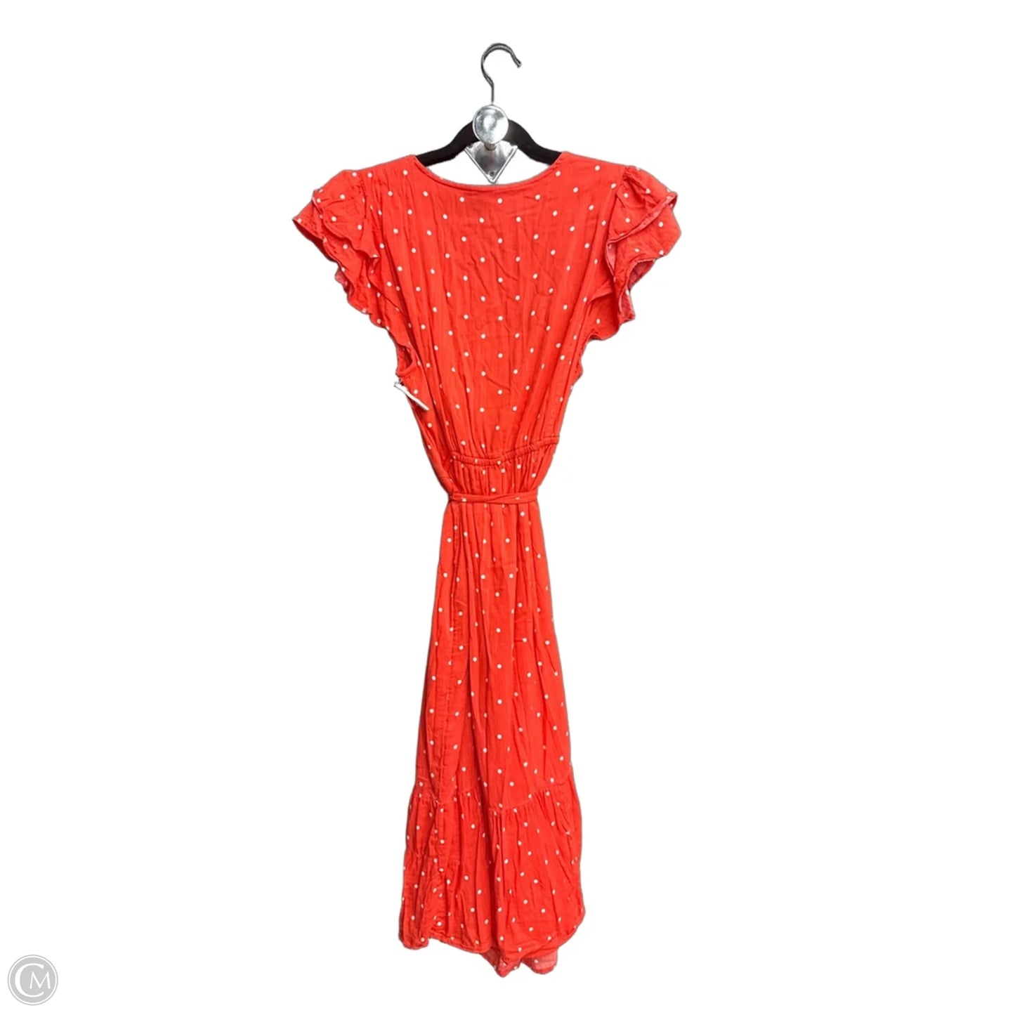 Dress Casual Midi By Old Navy In Polkadot Pattern, Size: Xl