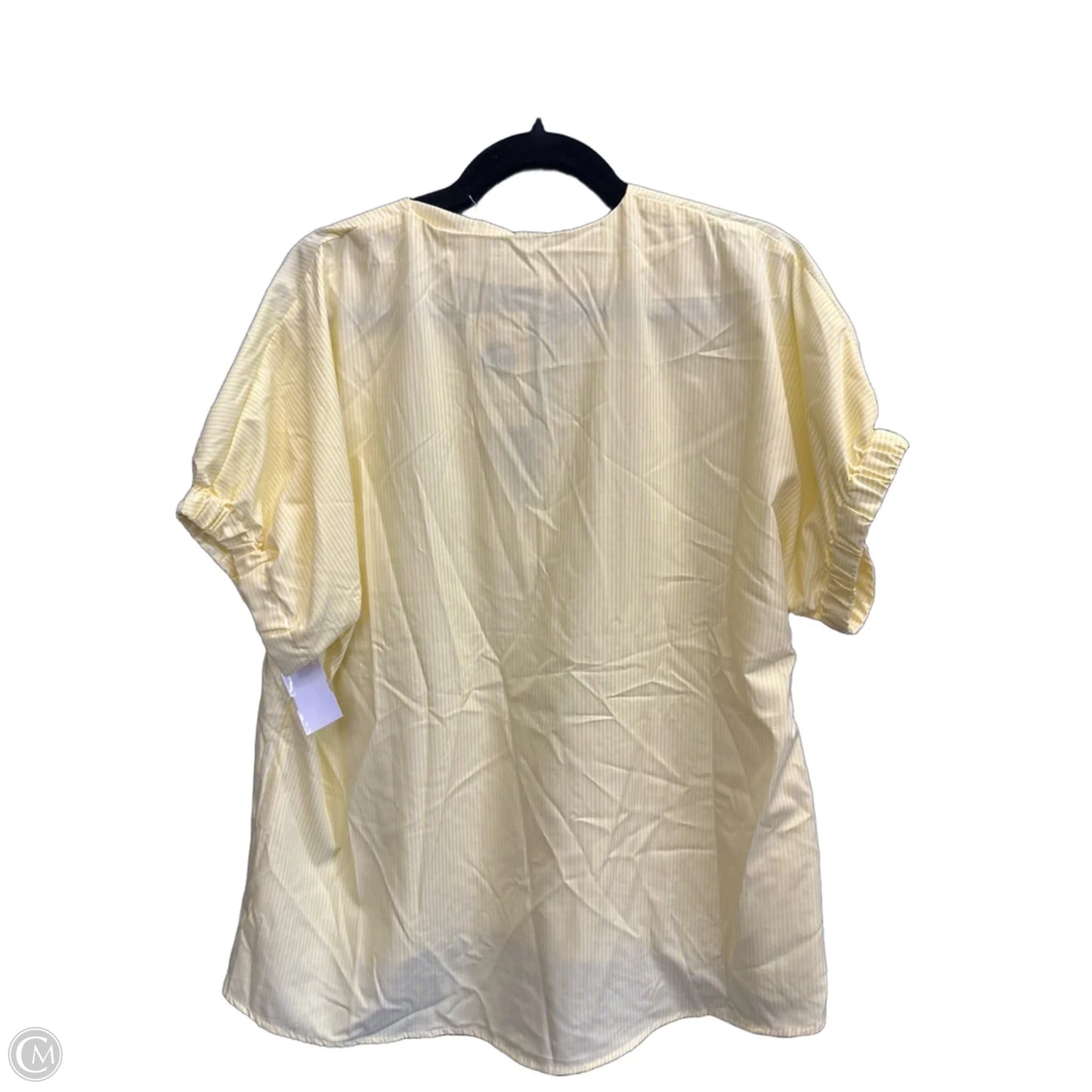 Top Short Sleeve By Clothes Mentor In Striped Pattern, Size: Osfm