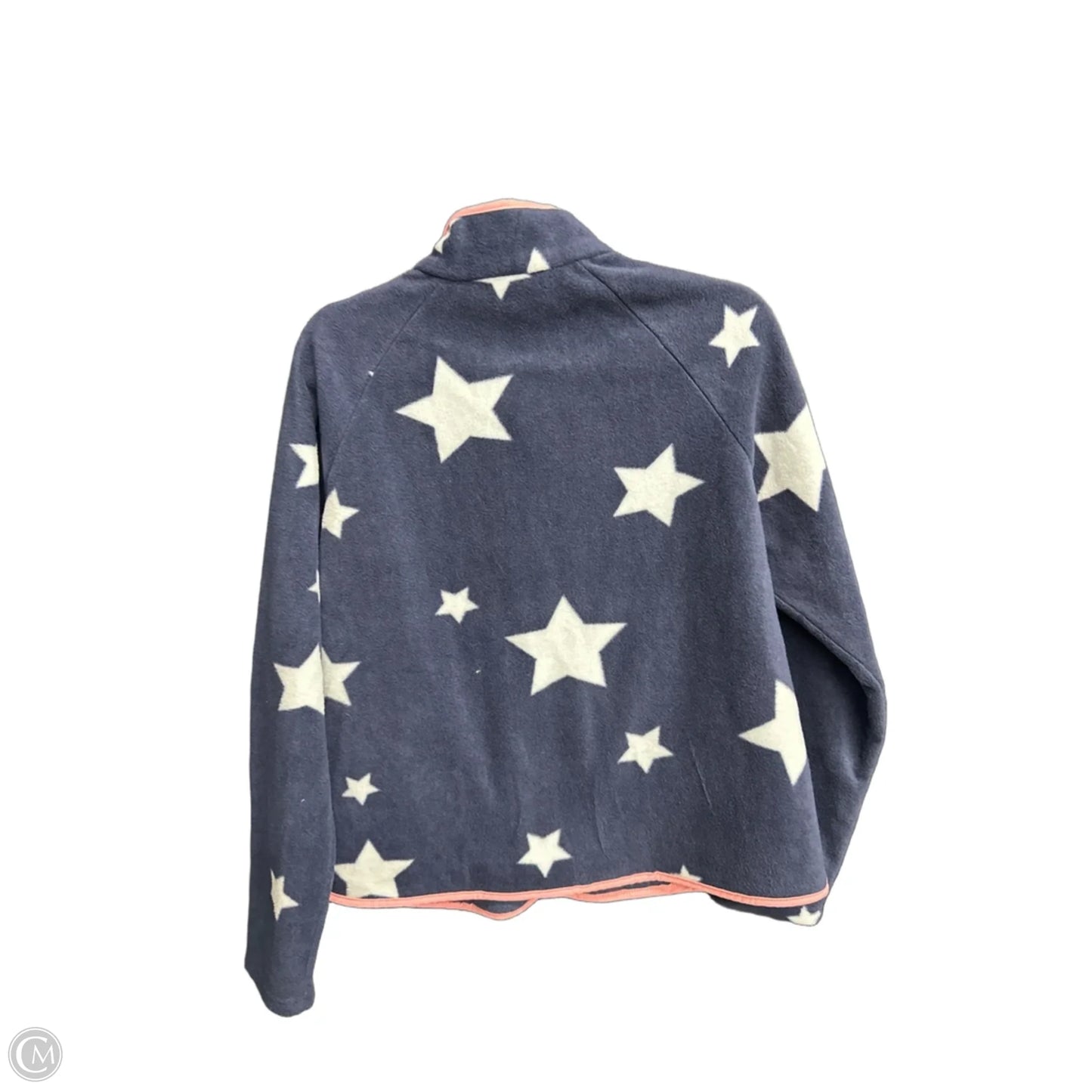 Sweatshirt Collar By Simply Southern In Navy, Size: M