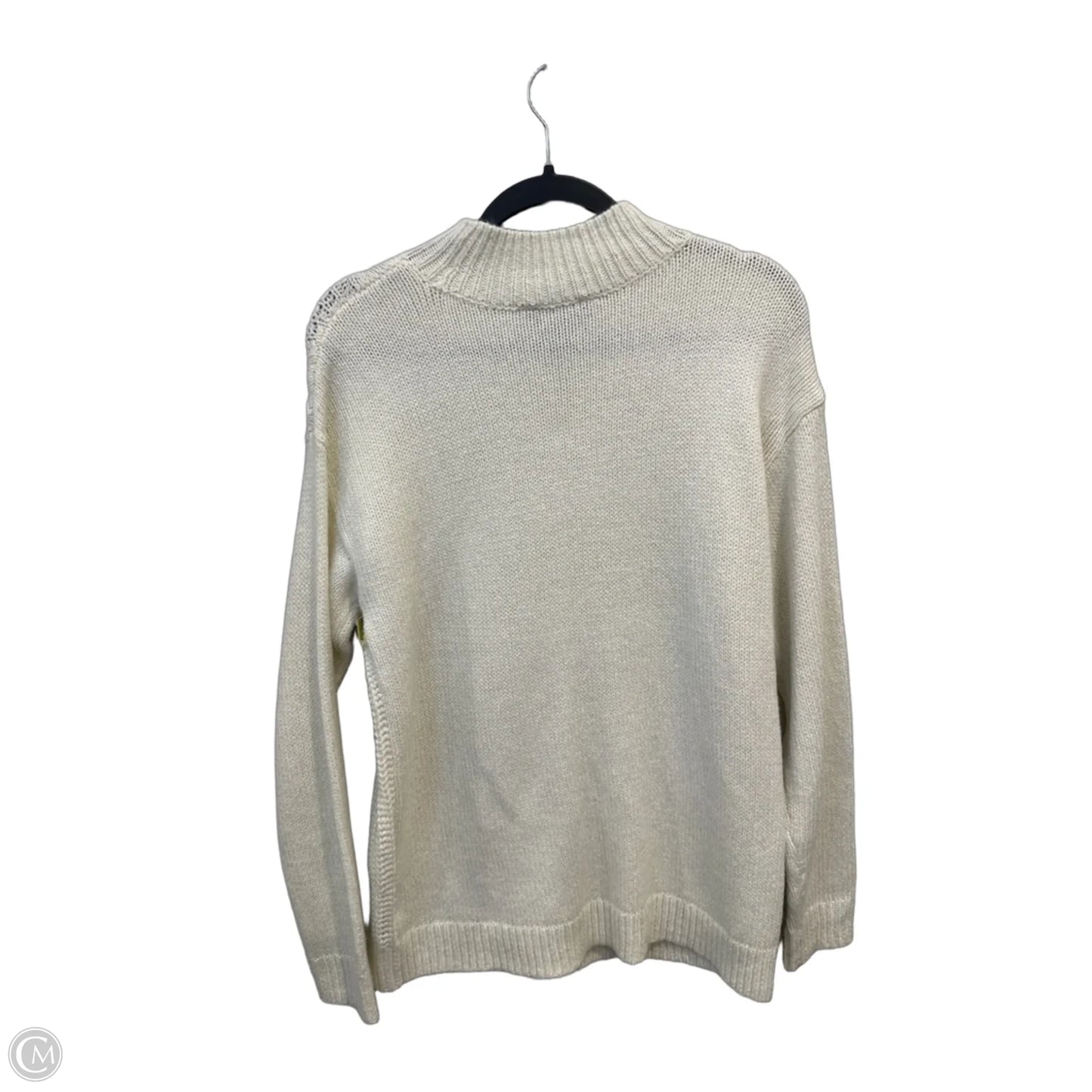 Sweater By Simply Vera In Cream, Size: M