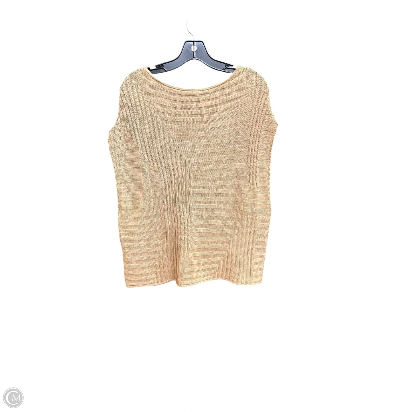 Sweater Short Sleeve By White House Black Market In Beige, Size: S
