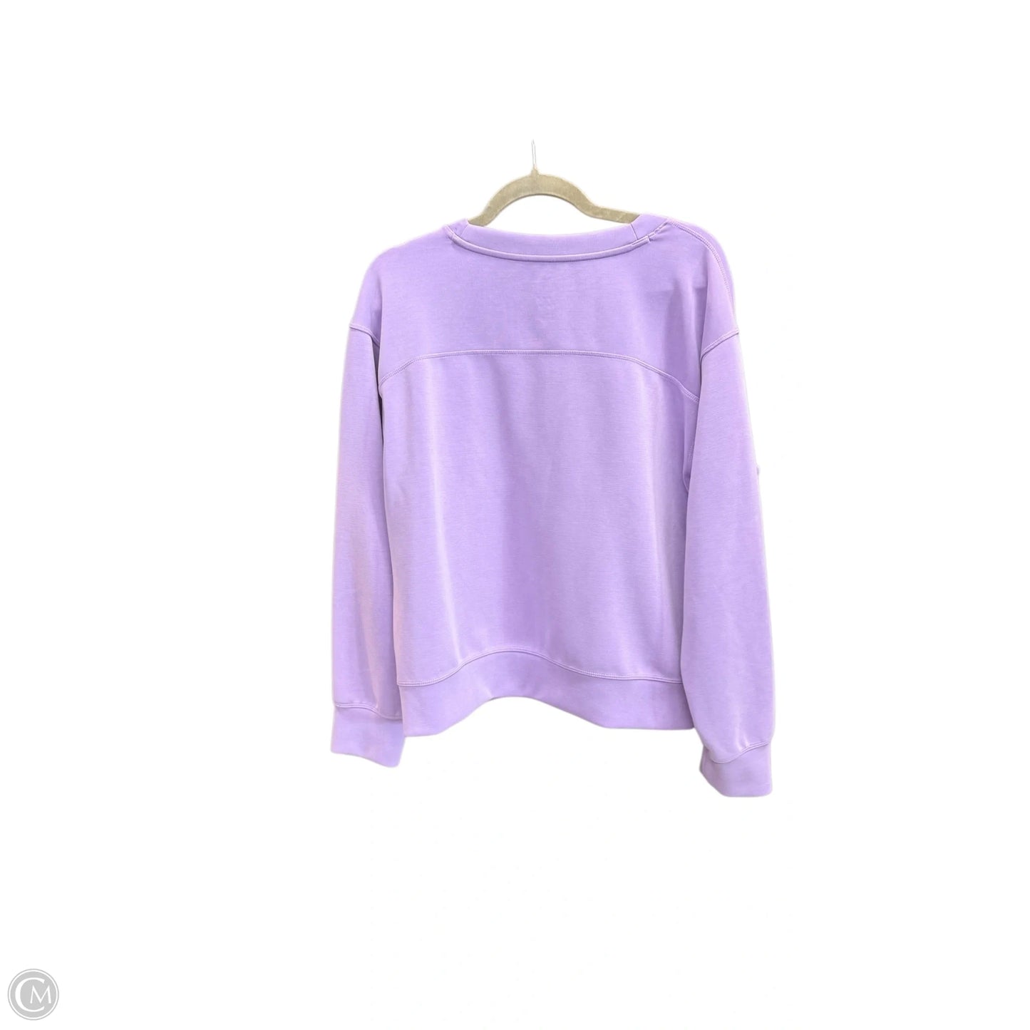 Sweatshirt Crewneck By A New Day In Purple, Size: M