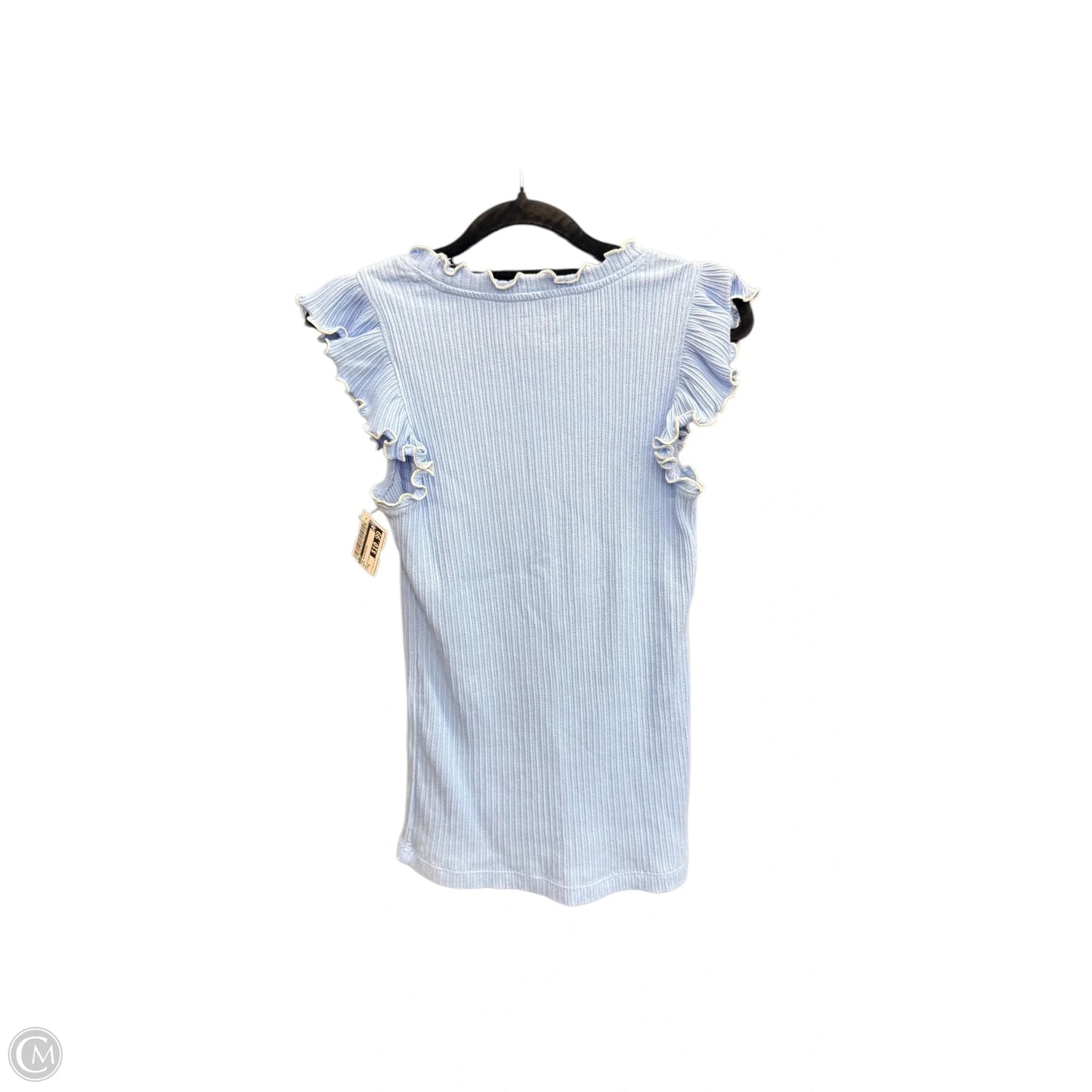 Top Sleeveless By Loft In Blue, Size: S