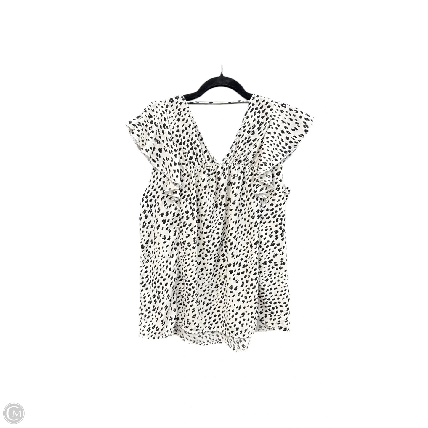 Top Sleeveless By Clothes Mentor In Animal Print, Size: L