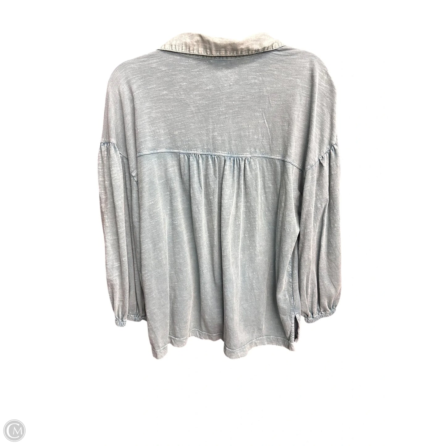 Top 3/4 Sleeve By Pilcro In Green, Size: M