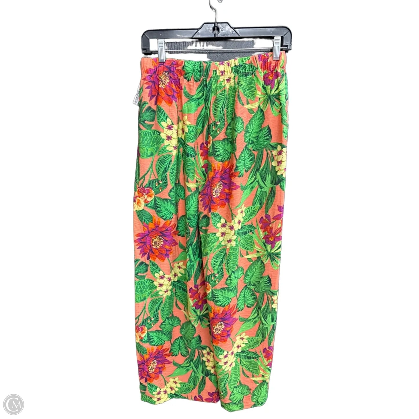 Pants Linen By Clothes Mentor In Tropical Print, Size: 4