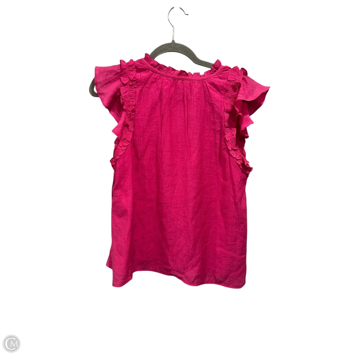 Top Sleeveless By Tcec In Pink, Size: M