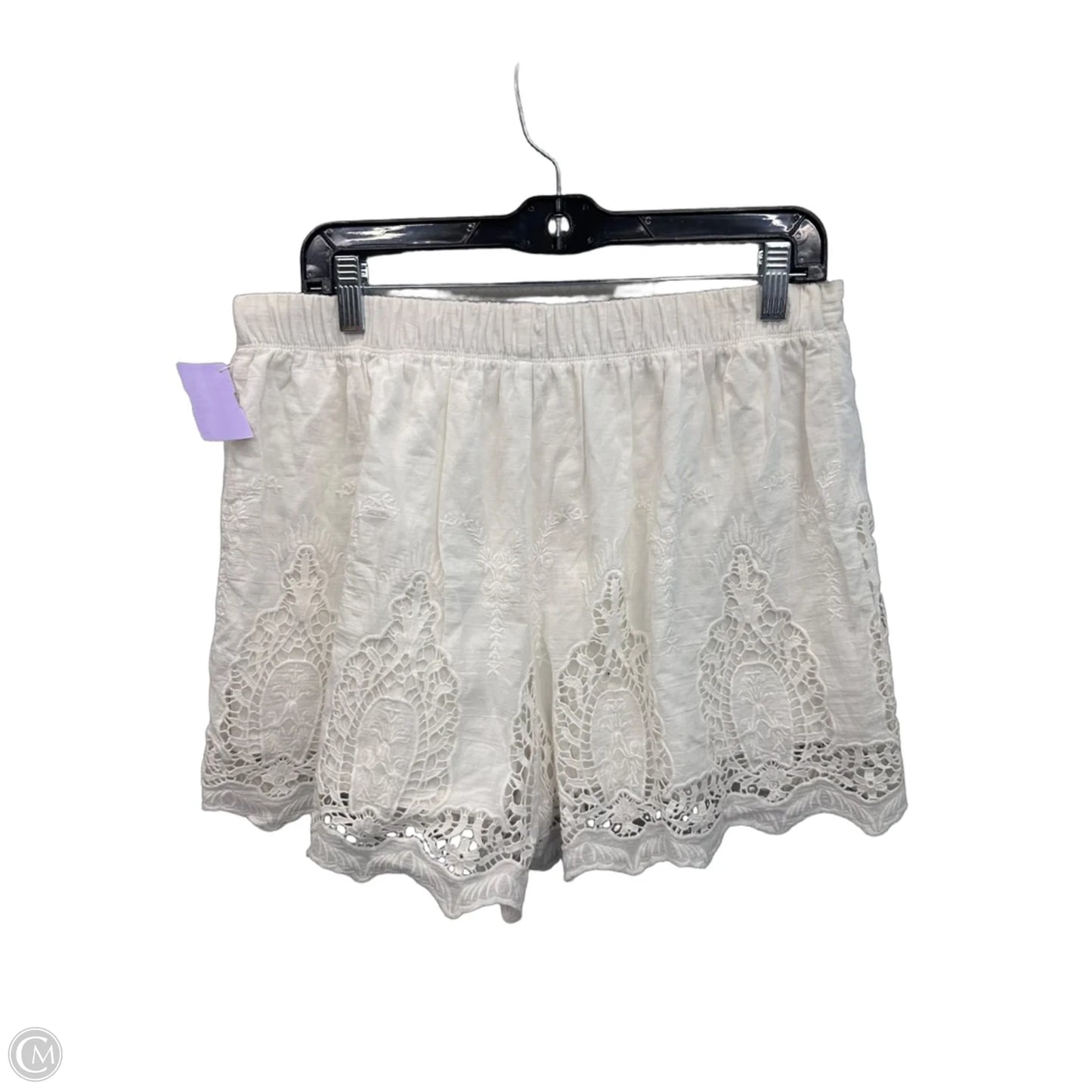 Shorts By Gianni Bini In White, Size: 12