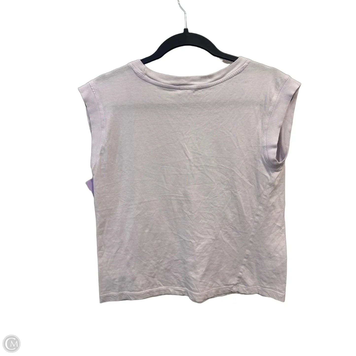 Top Short Sleeve By Workshop In Pink, Size: S