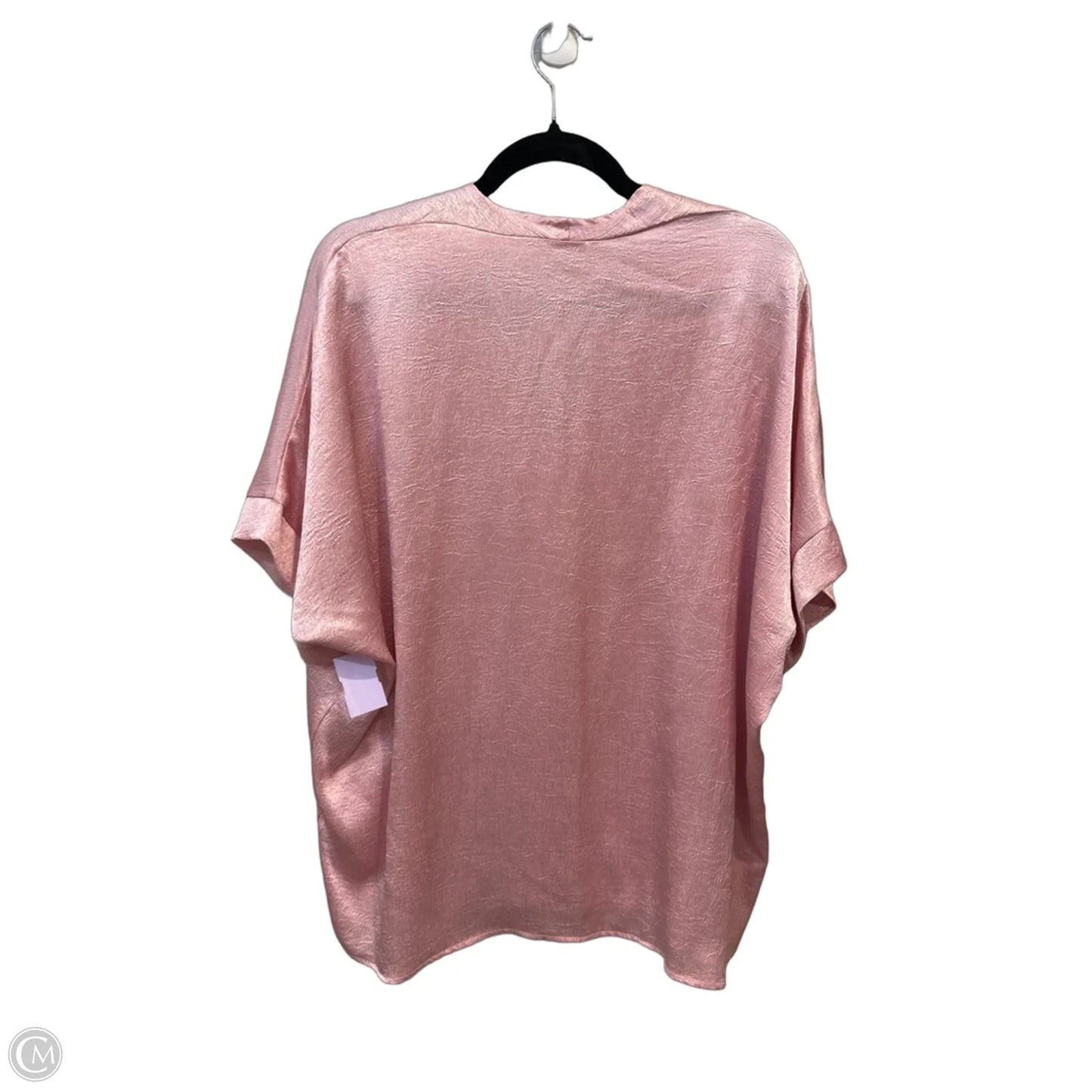 Top Short Sleeve By Jodifl In Pink, Size: L