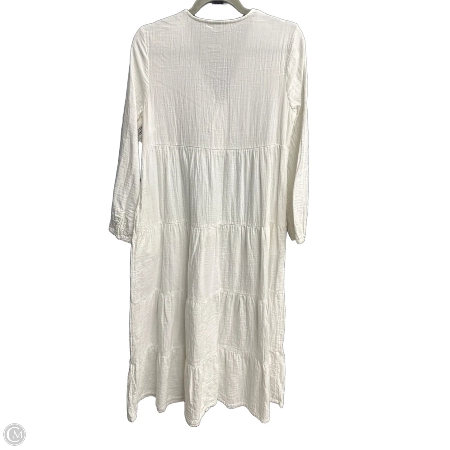 Dress Casual Maxi By Universal Standard In White, Size: S