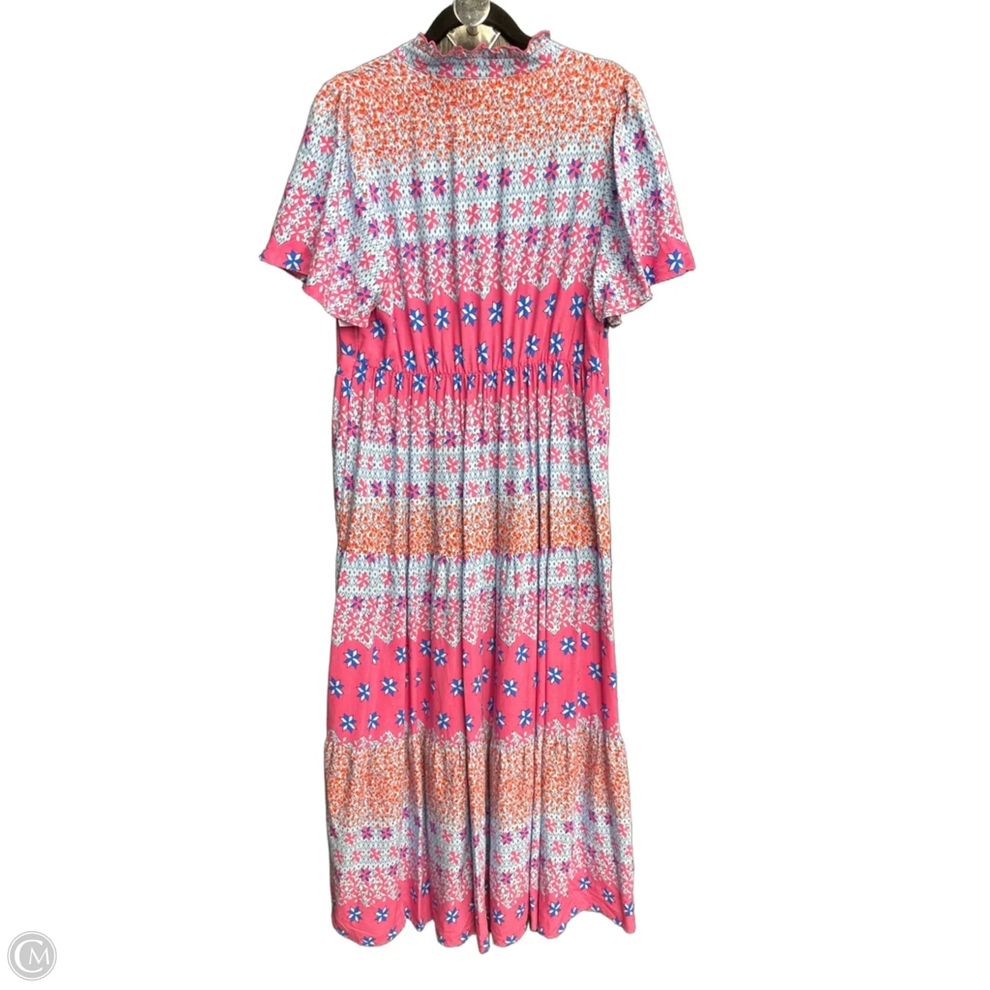 Dress Casual Maxi By Easel In Floral Print, Size: L