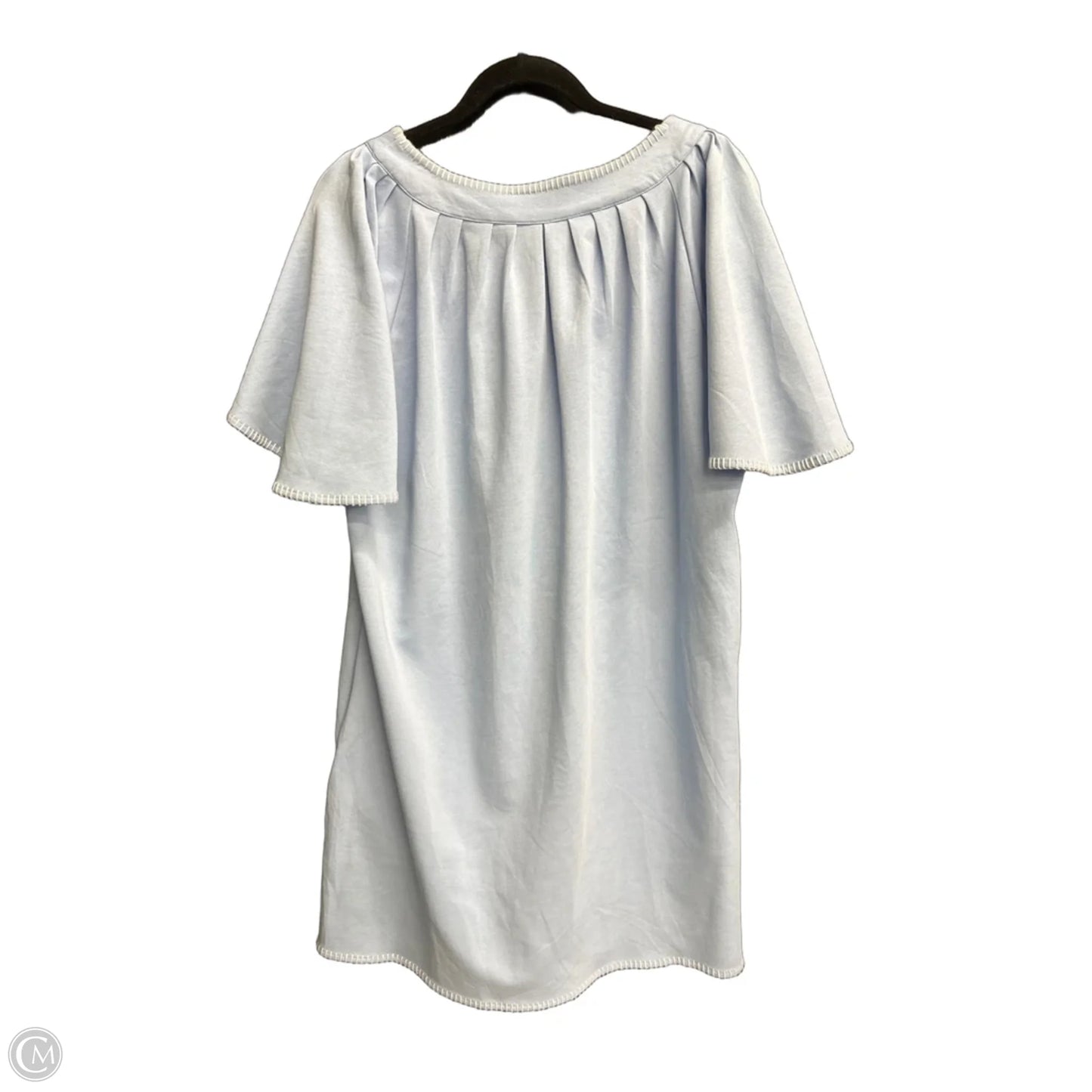Dress Casual Short By Clothes Mentor In Blue, Size: L