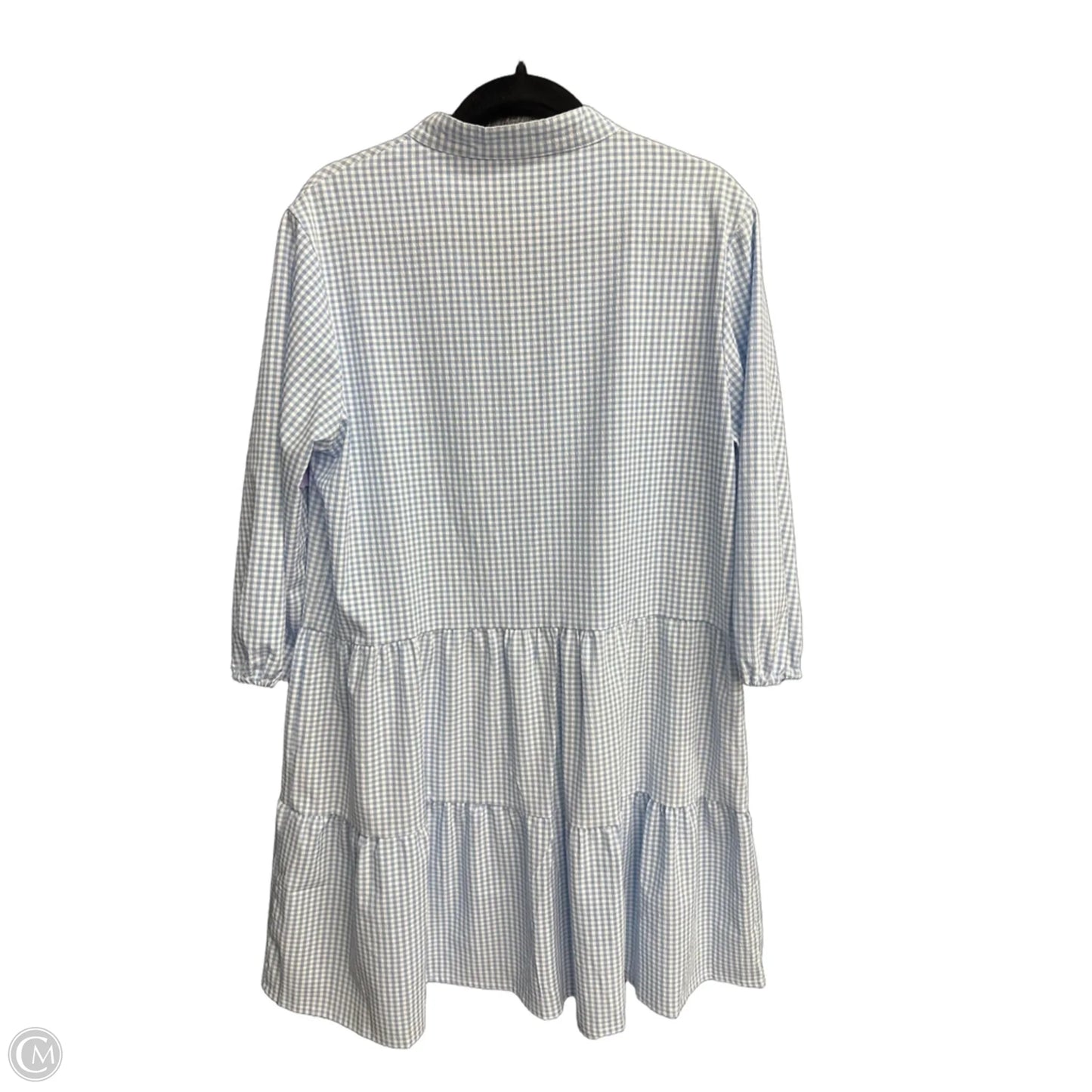 Dress Casual Short By Clothes Mentor In Plaid Pattern, Size: L