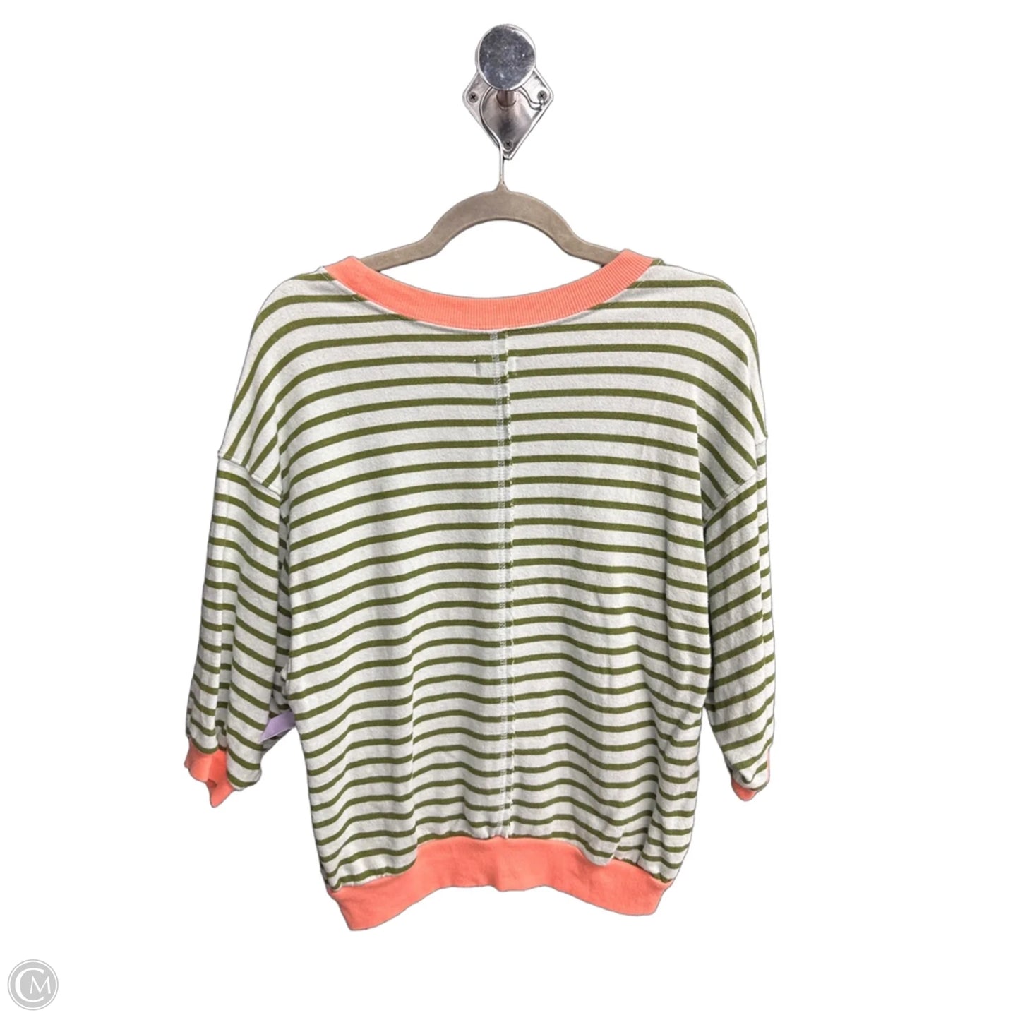 Top Short Sleeve By Pilcro In Striped Pattern, Size: Xs