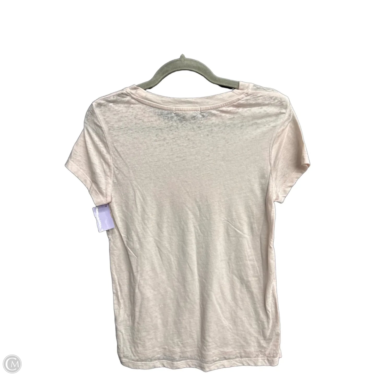 Top Short Sleeve By C And C In Pink, Size: Xs