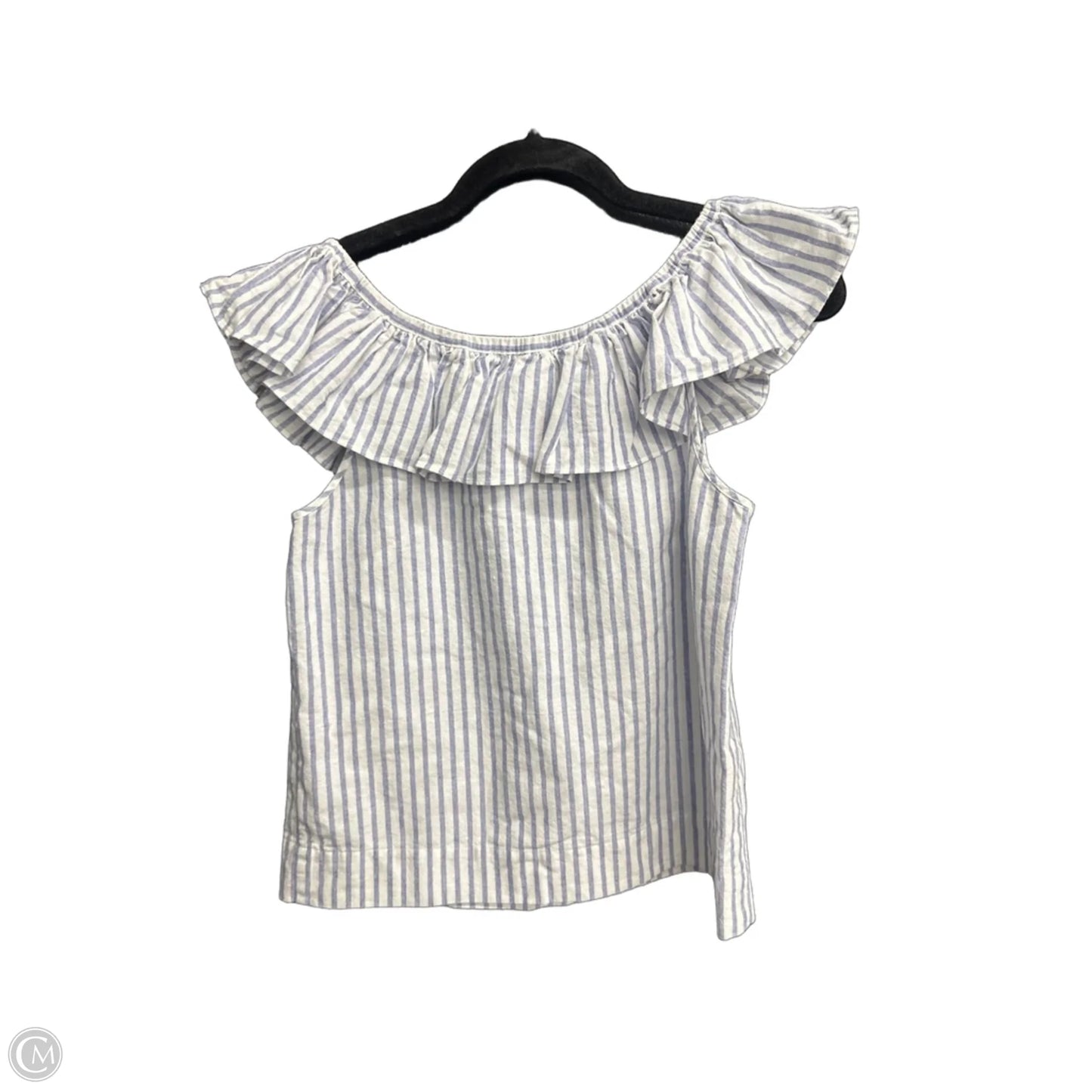 Top Sleeveless Designer By Rebecca Minkoff In Striped Pattern, Size: S